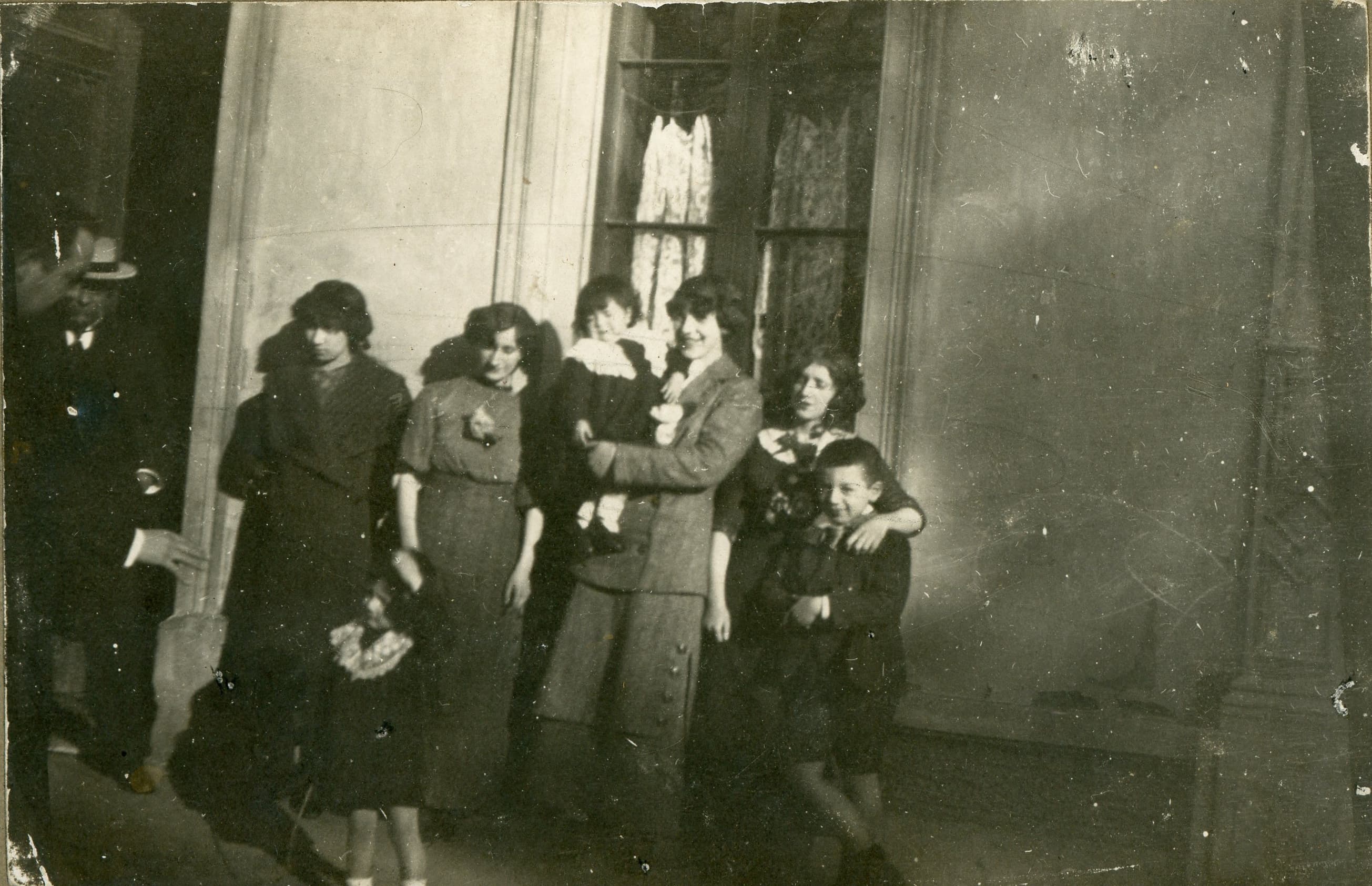 Familia en Santiago, Agosto, 1912