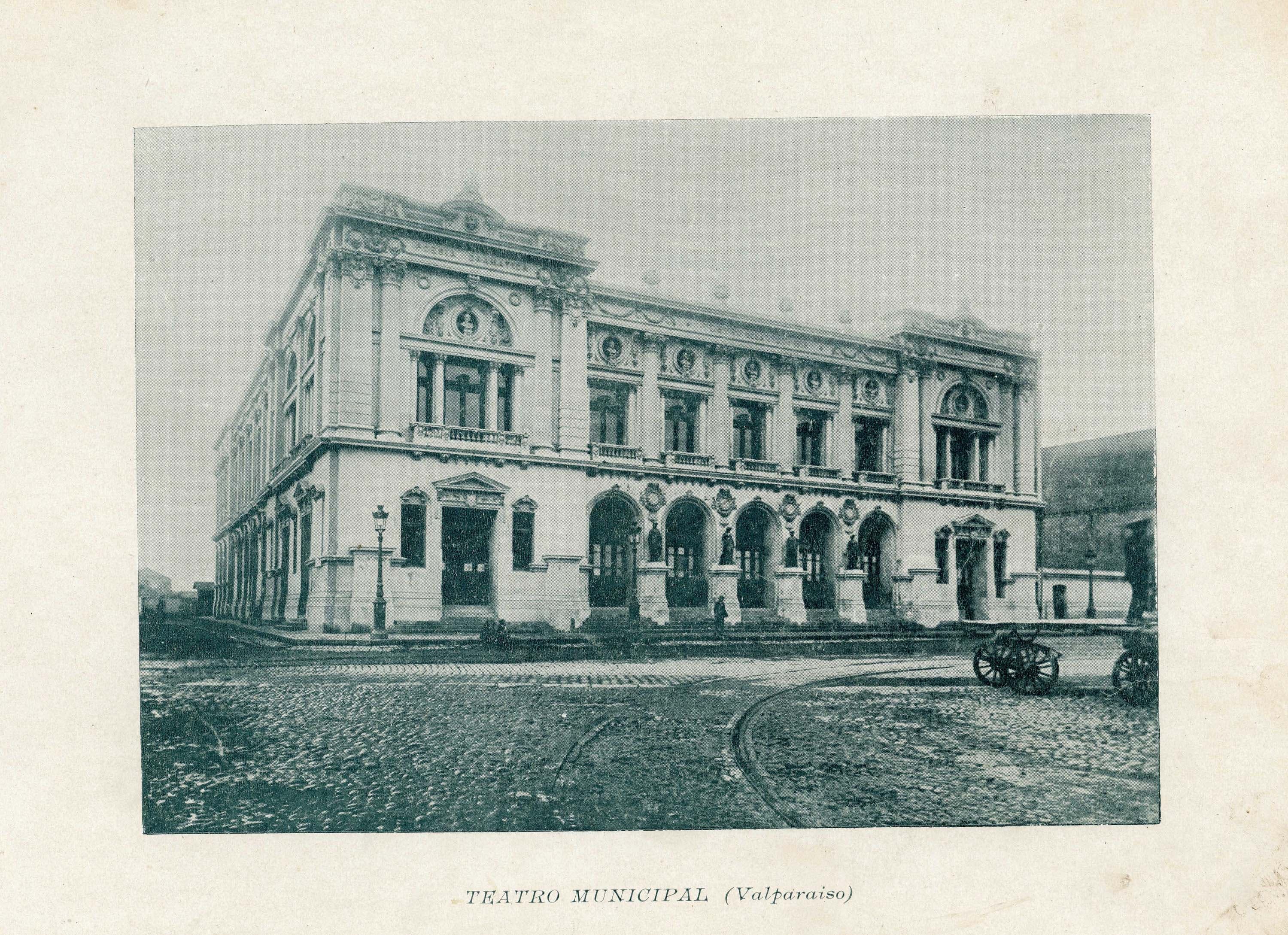 Teatro Municipal de Valparaíso, 1890