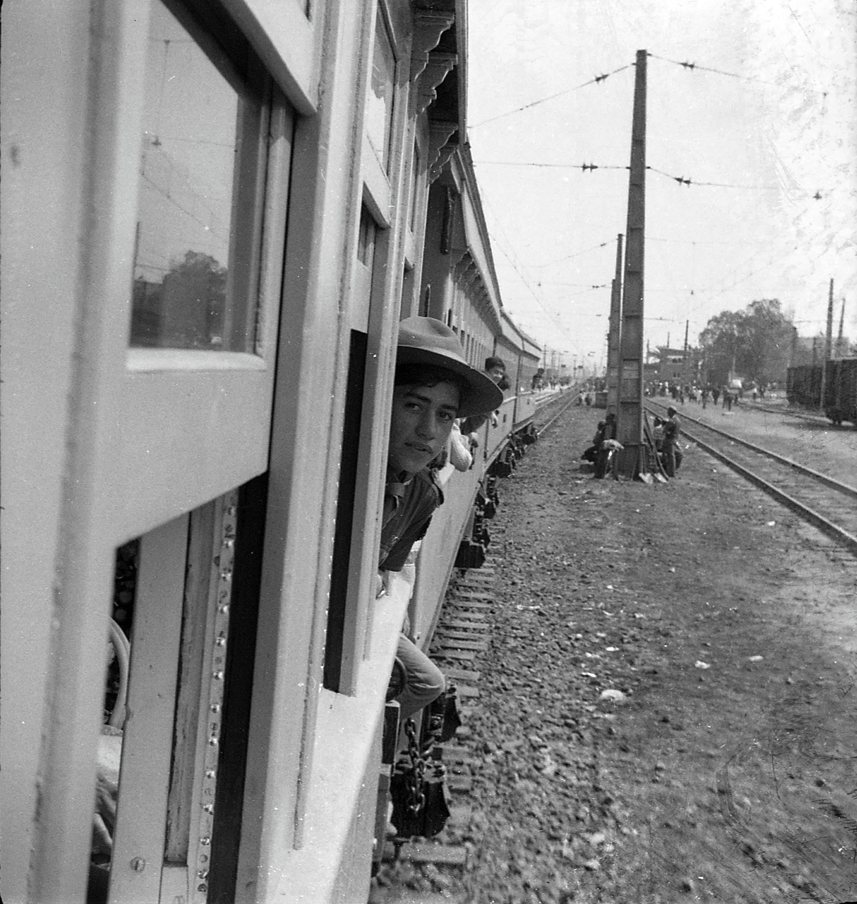 Estación de Llay Llay, Centenario Ferrocarril Santiago Valparaíso, 1963