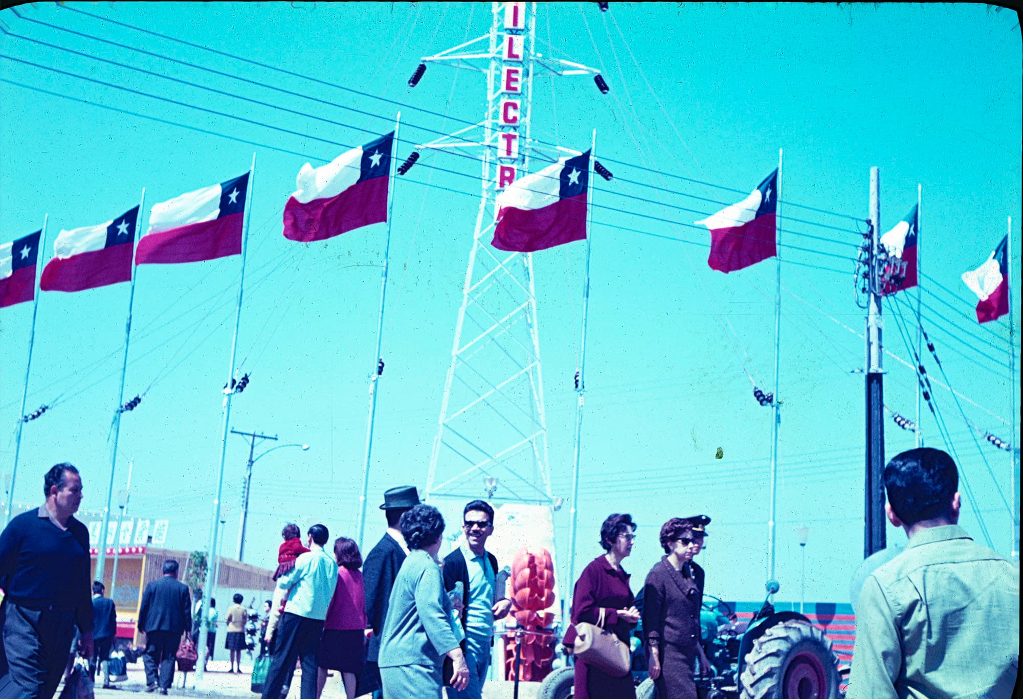 Feria Industrial en Santiago, ca. 1964