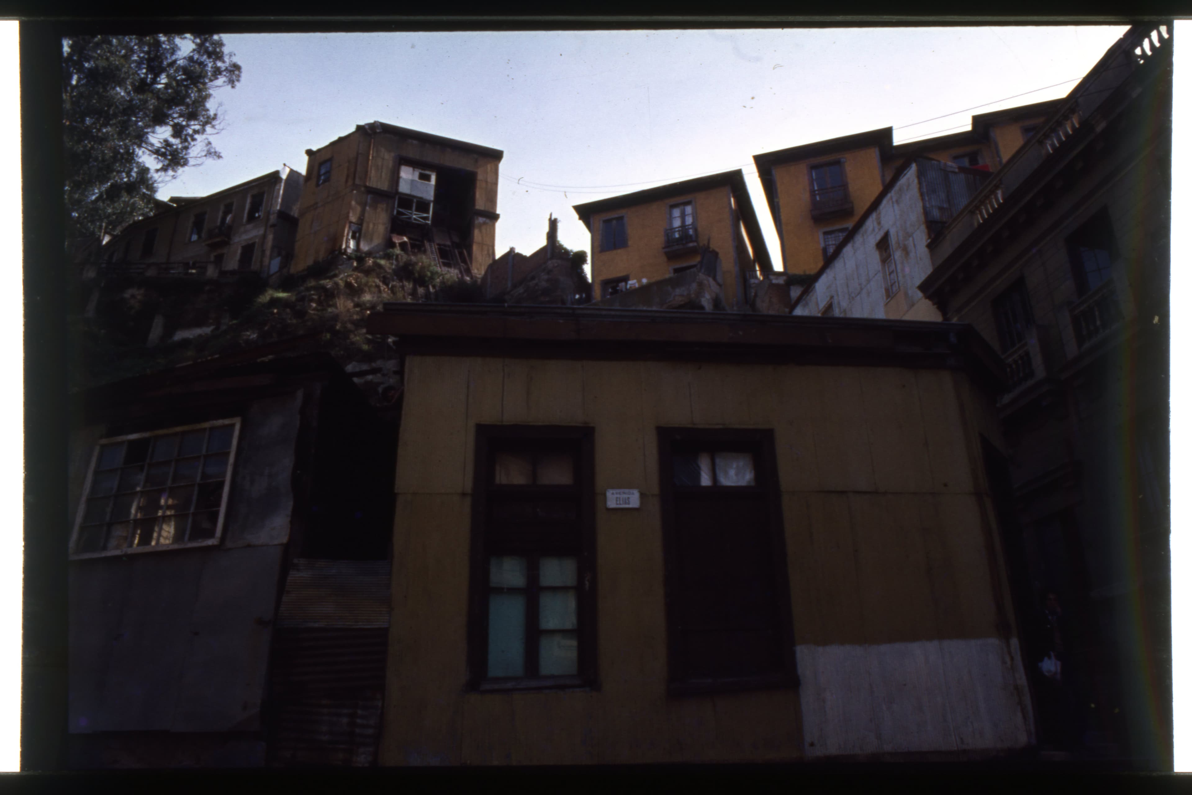 Ascensor Reina Victoria de Valparaíso en 1978