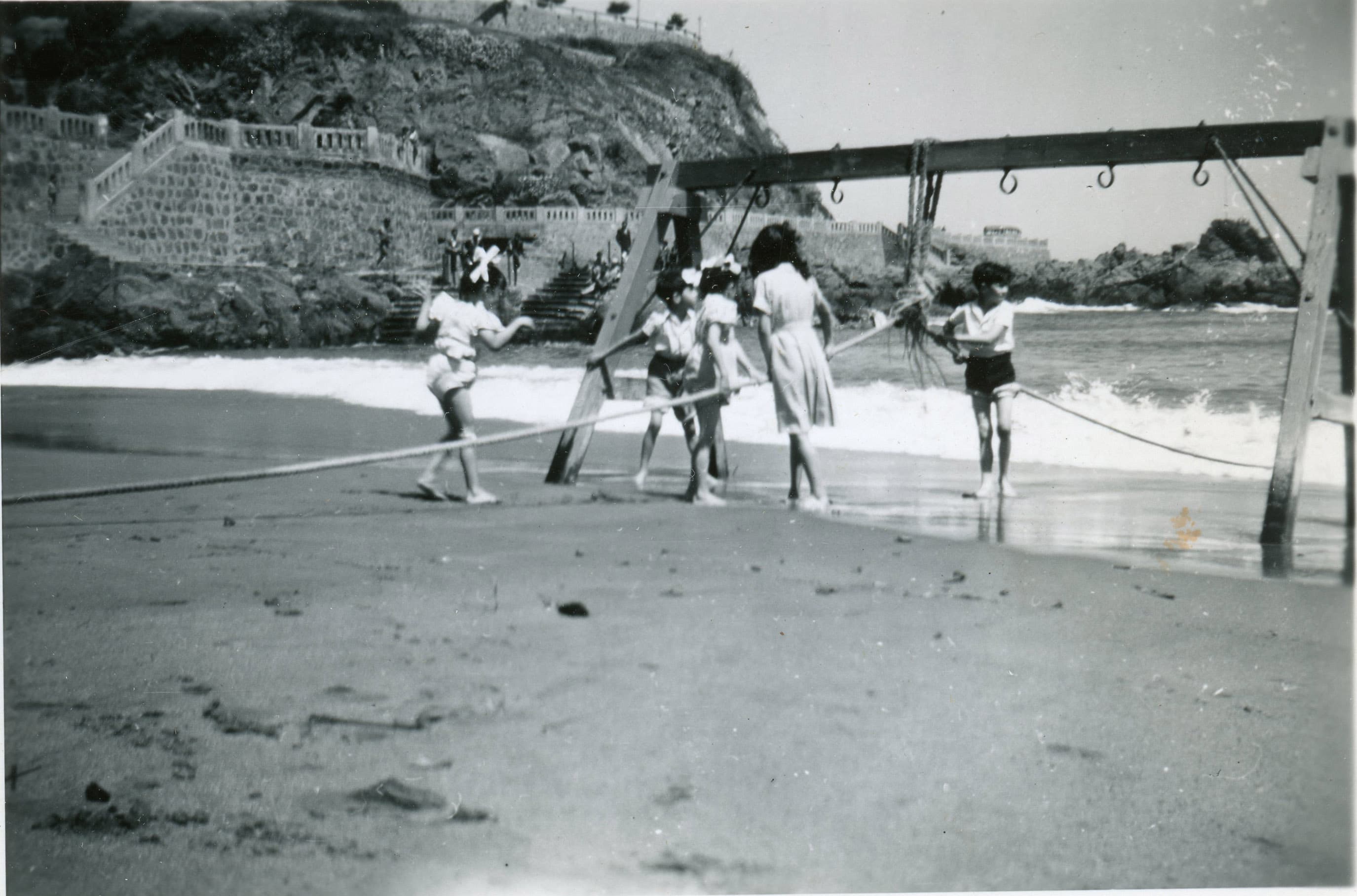 Playa Las Torpederas, Valparaíso, 9 Diciembre 1948