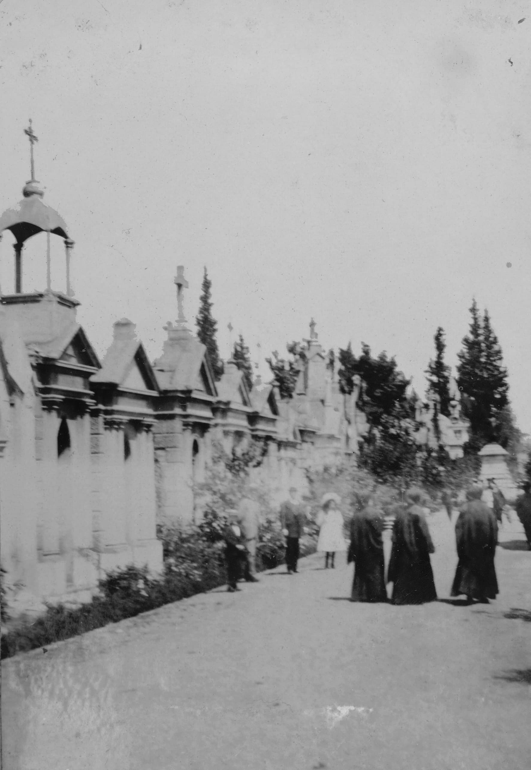 Cementerio General de Santiago, Mausoleos, ca. 1900