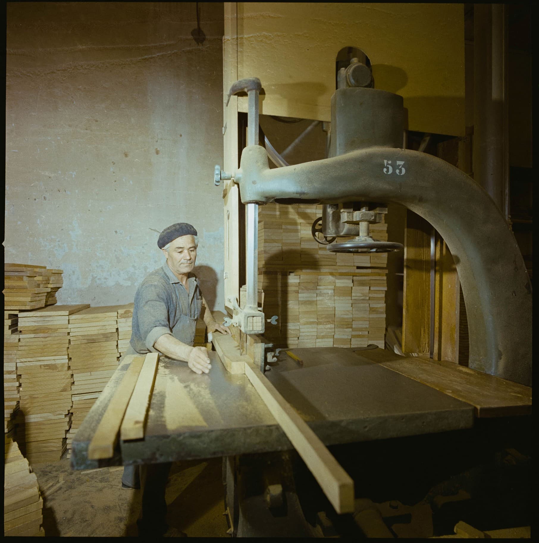 Fábrica de elementos de madera, 1964