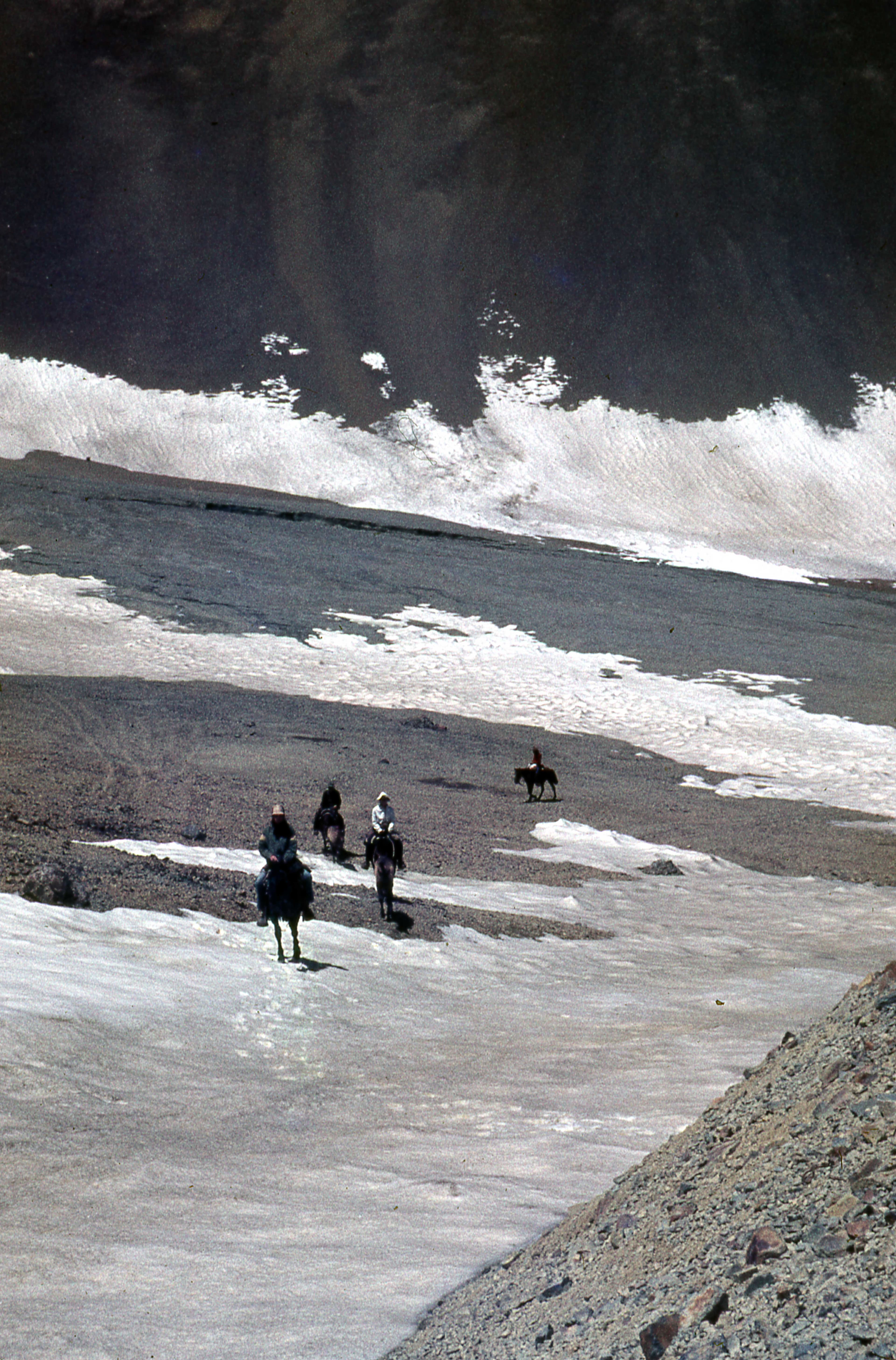 Paseo a La Paloma, a caballo, 1978