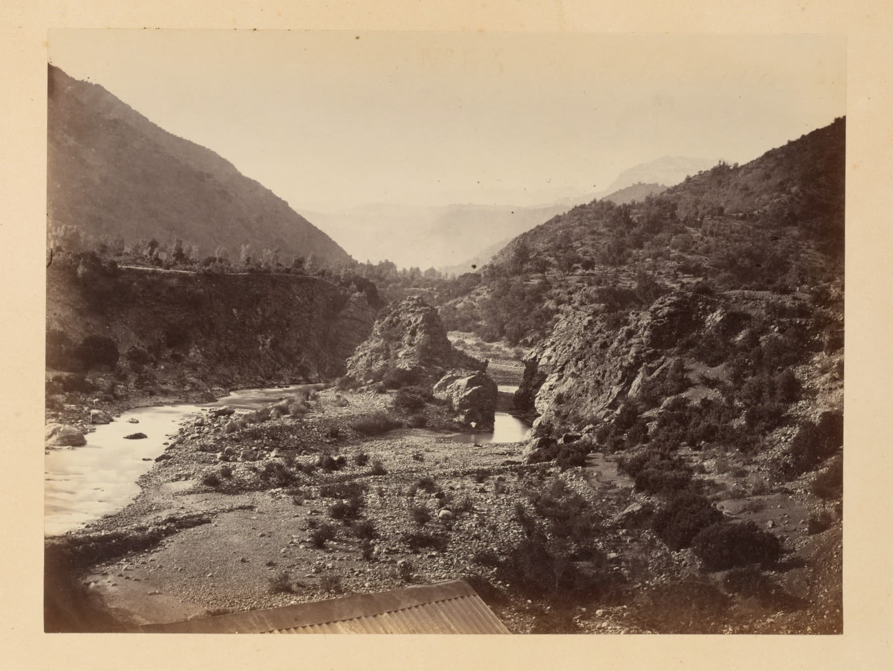 Rio Cachapoal, Machalí, 1868