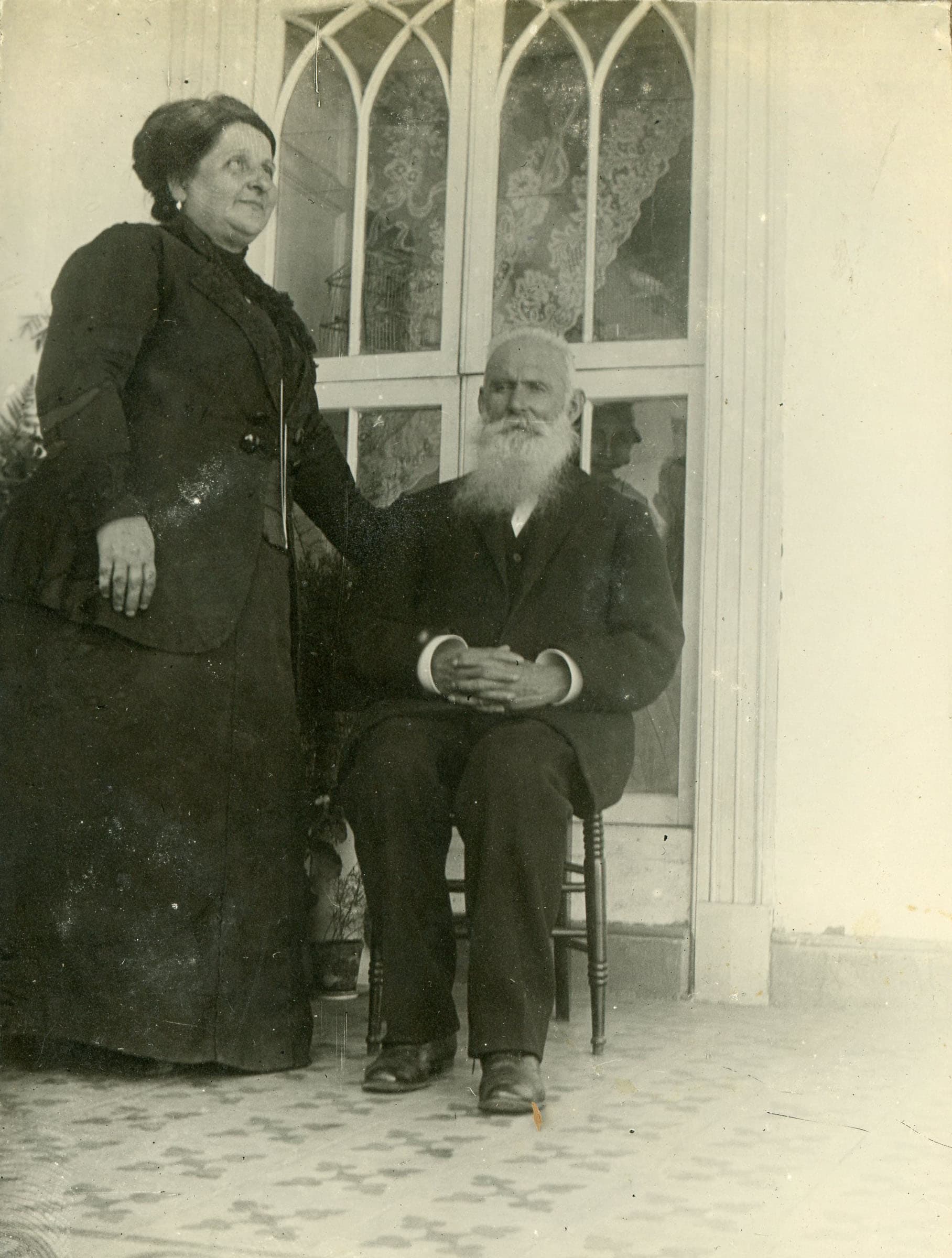 Retrato pareja en 1913