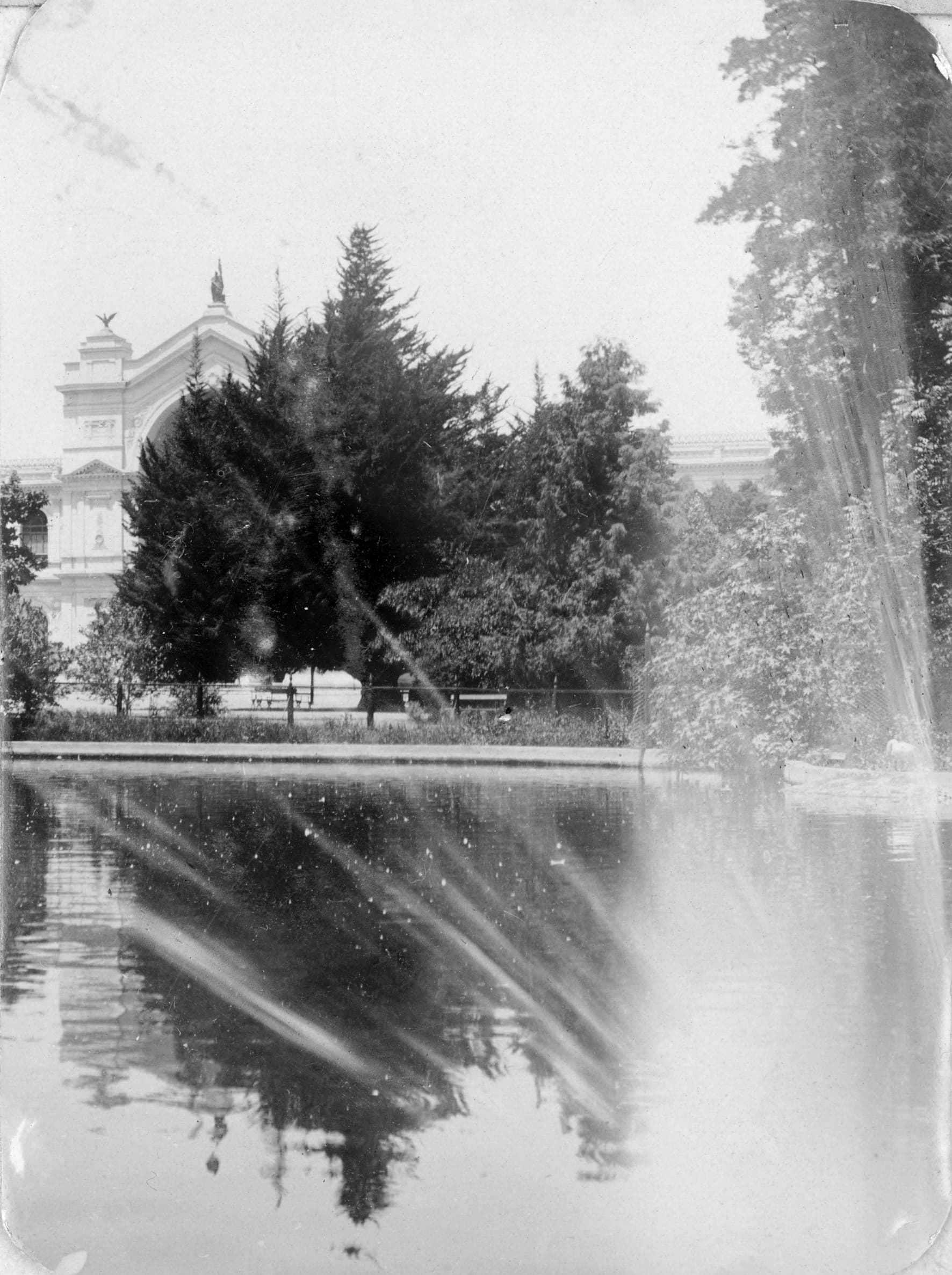 Parque Quinta Normal y Museo Nacional de Historia Natural, ca. 1900