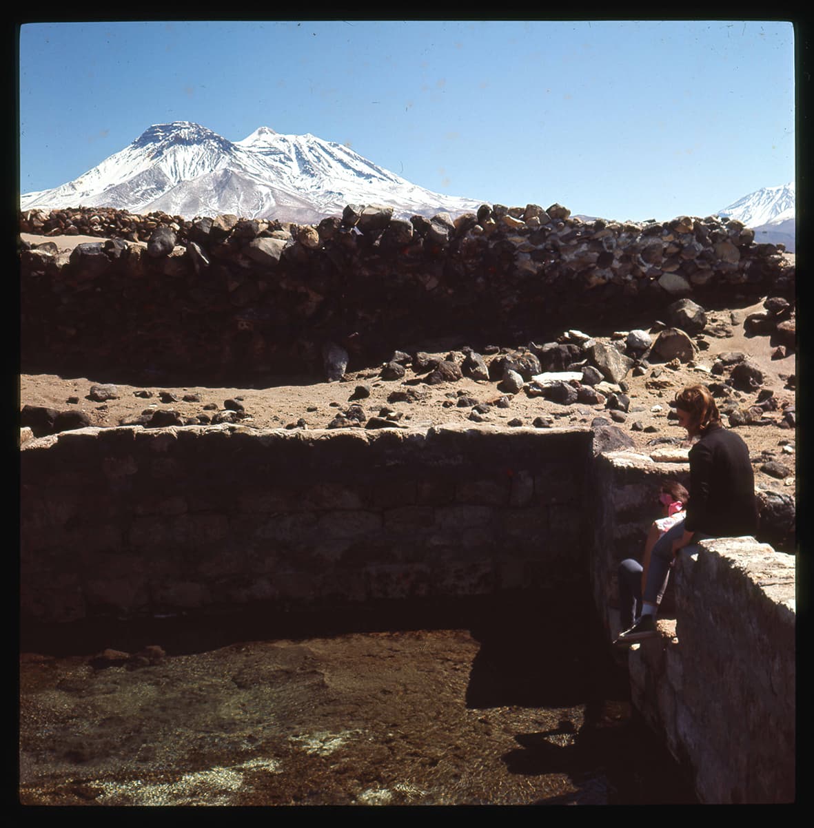 Baños de Turi, Calama, Región de Antofagasta, Chile, 1950 - 1965