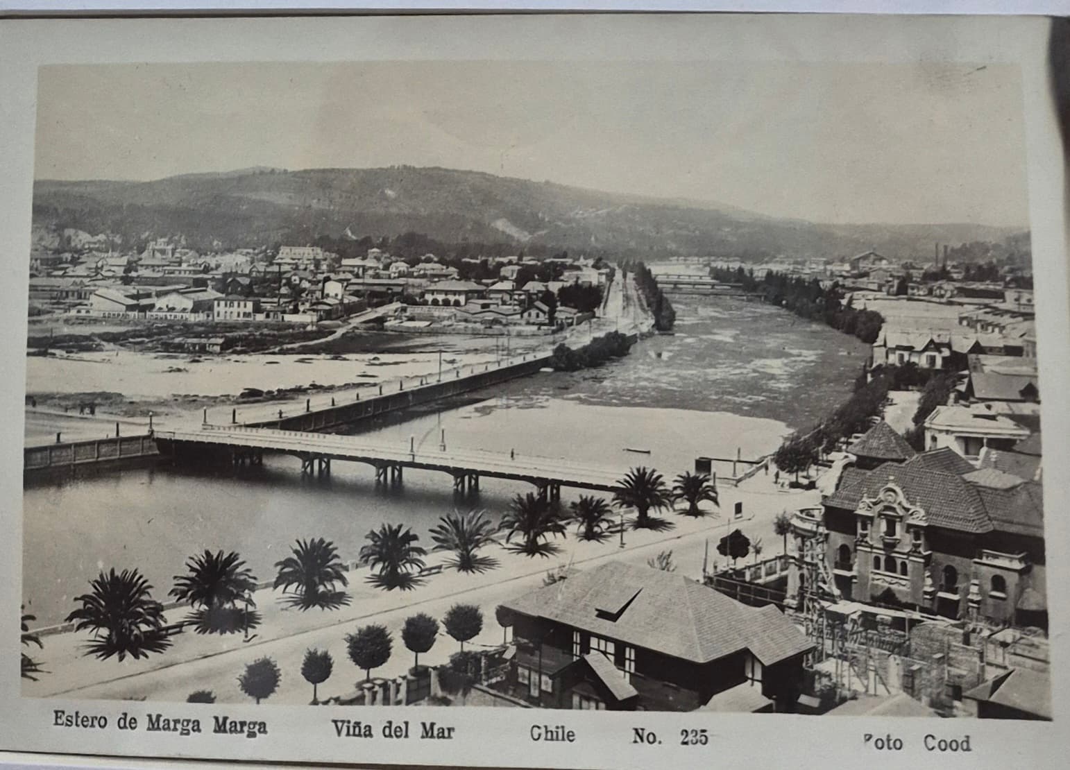 Estero Marga Marga, Viña del Mar, ca. 1930