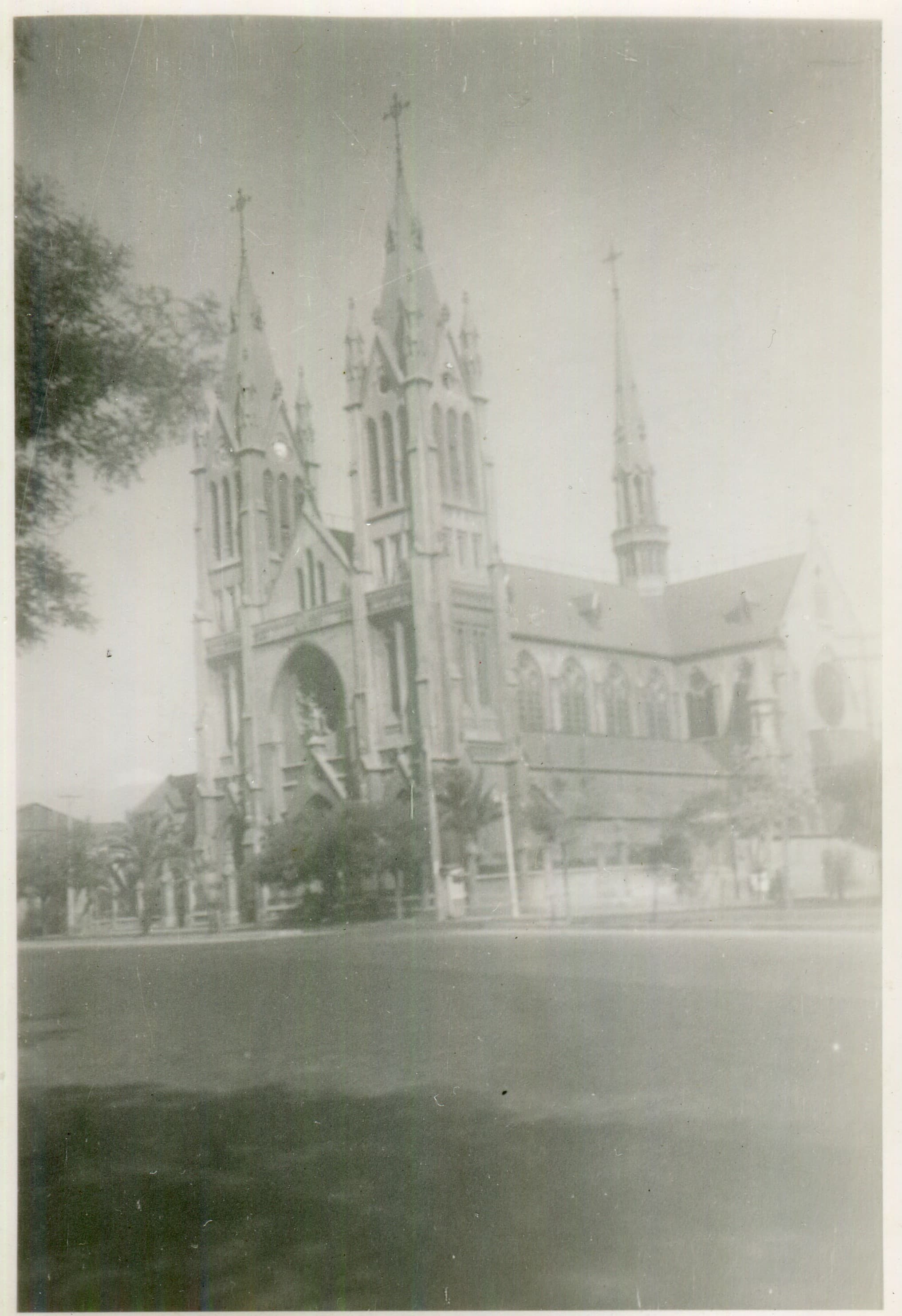 Basílica de Nuestra Señora del Perpetuo Socorro, Santiago, ca. 1965
