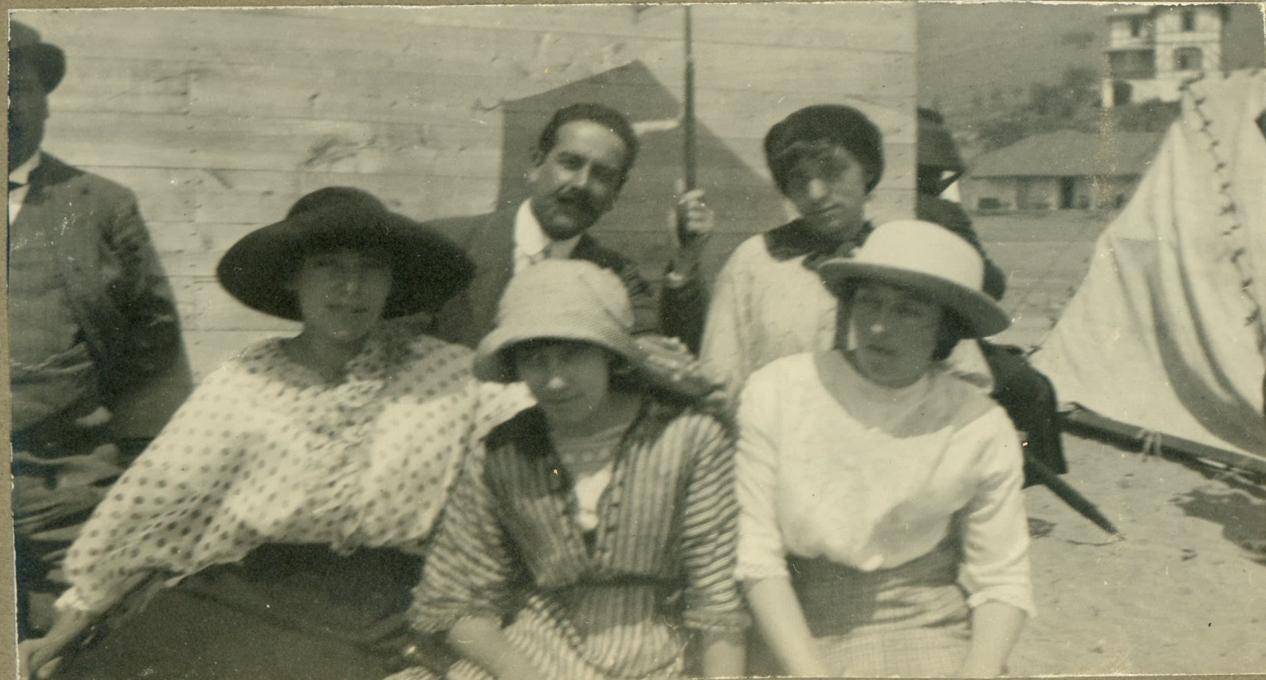 Playa de Papudo, Febrero, 1914