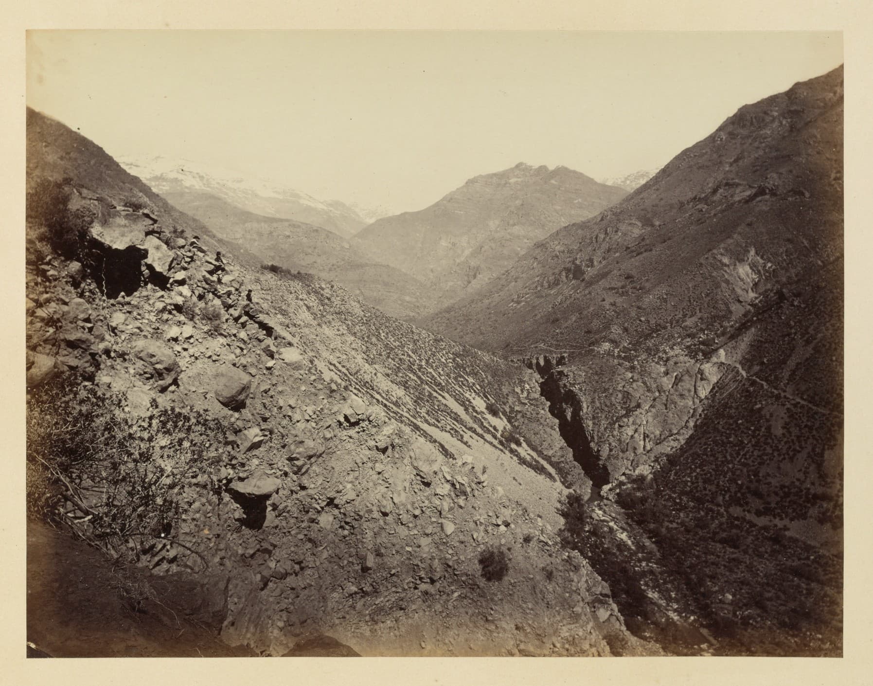 Valle cerca de Termas de Cauquenes, ca. 1868