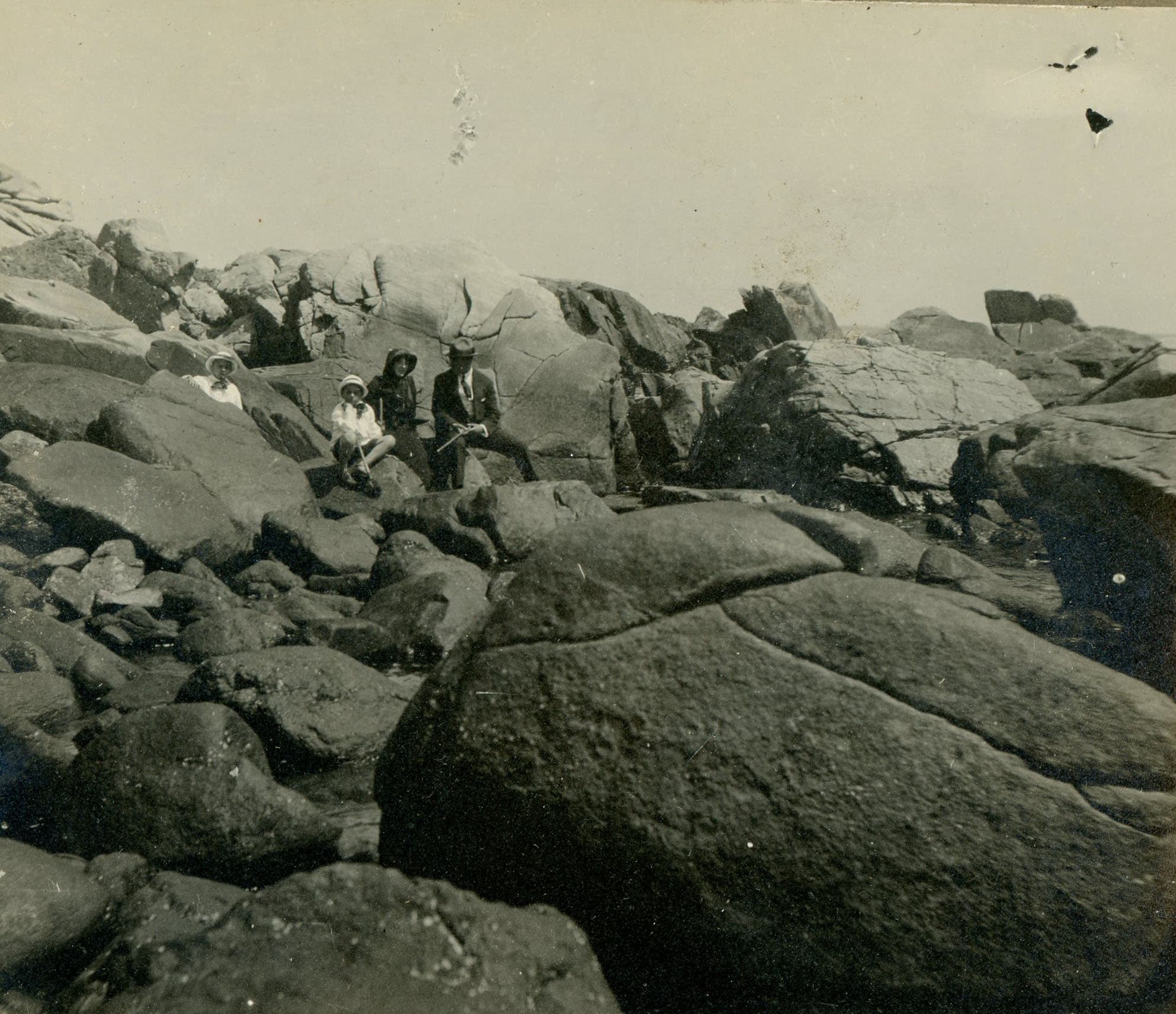 Rocas de Papudo, Enero de 1914
