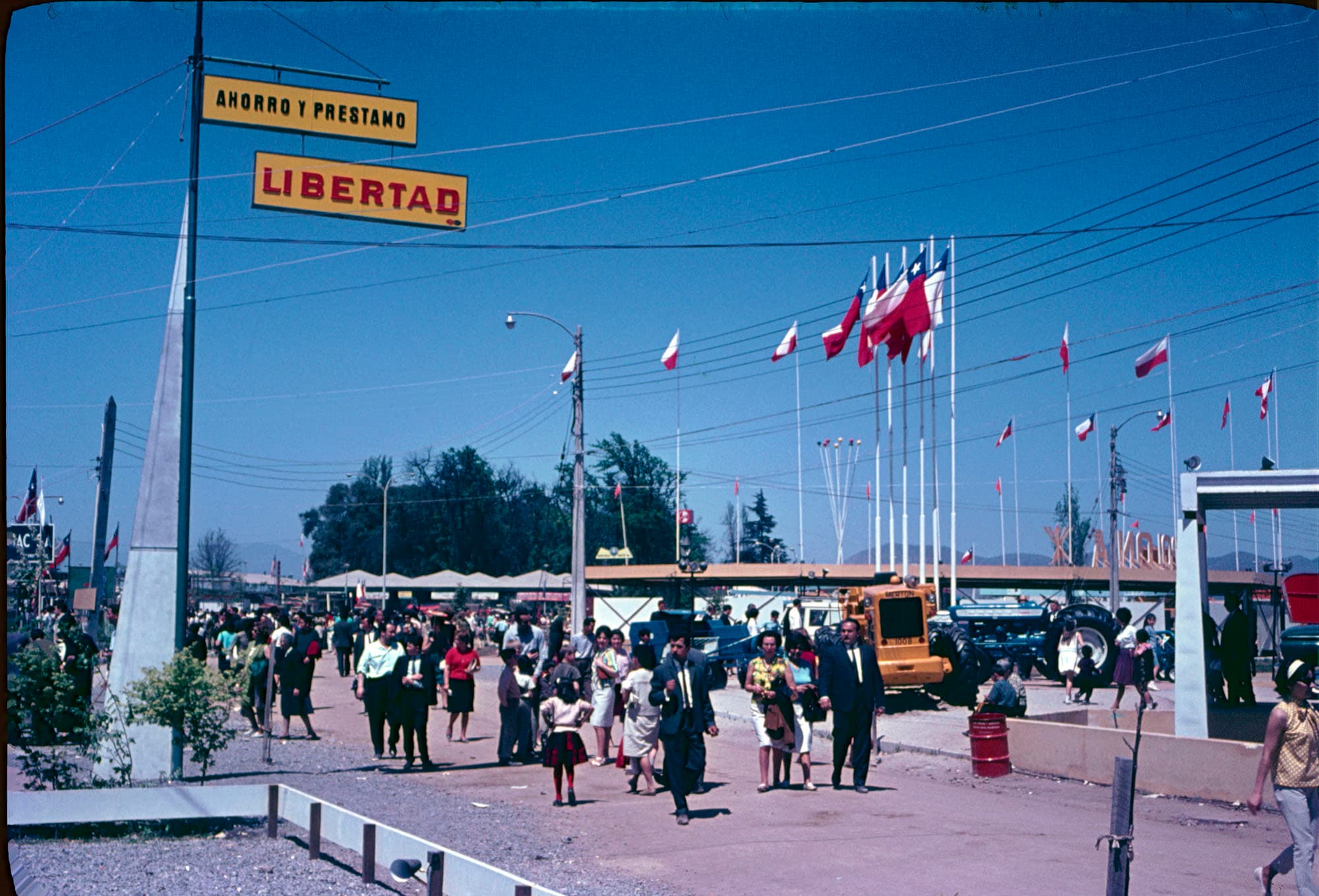 Feria Industrial en Santiago, ca. 1964