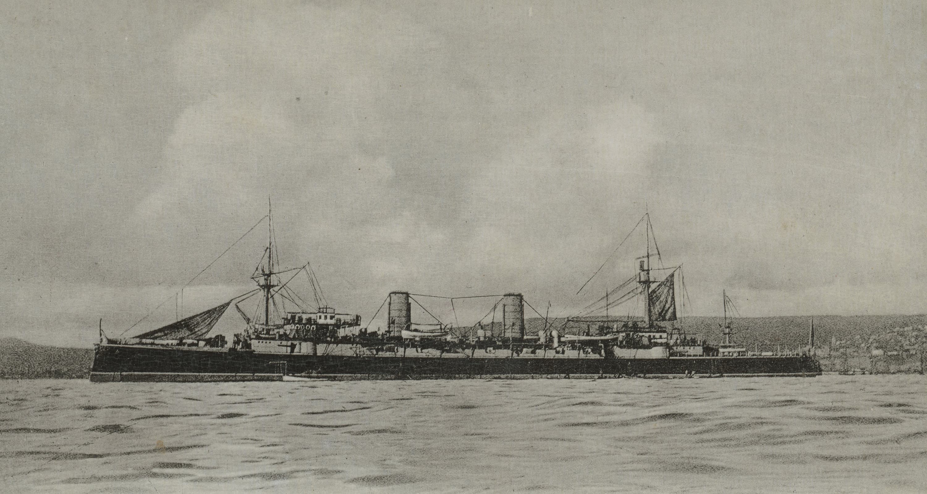 Crucero Esmeralda, ca. 1925
