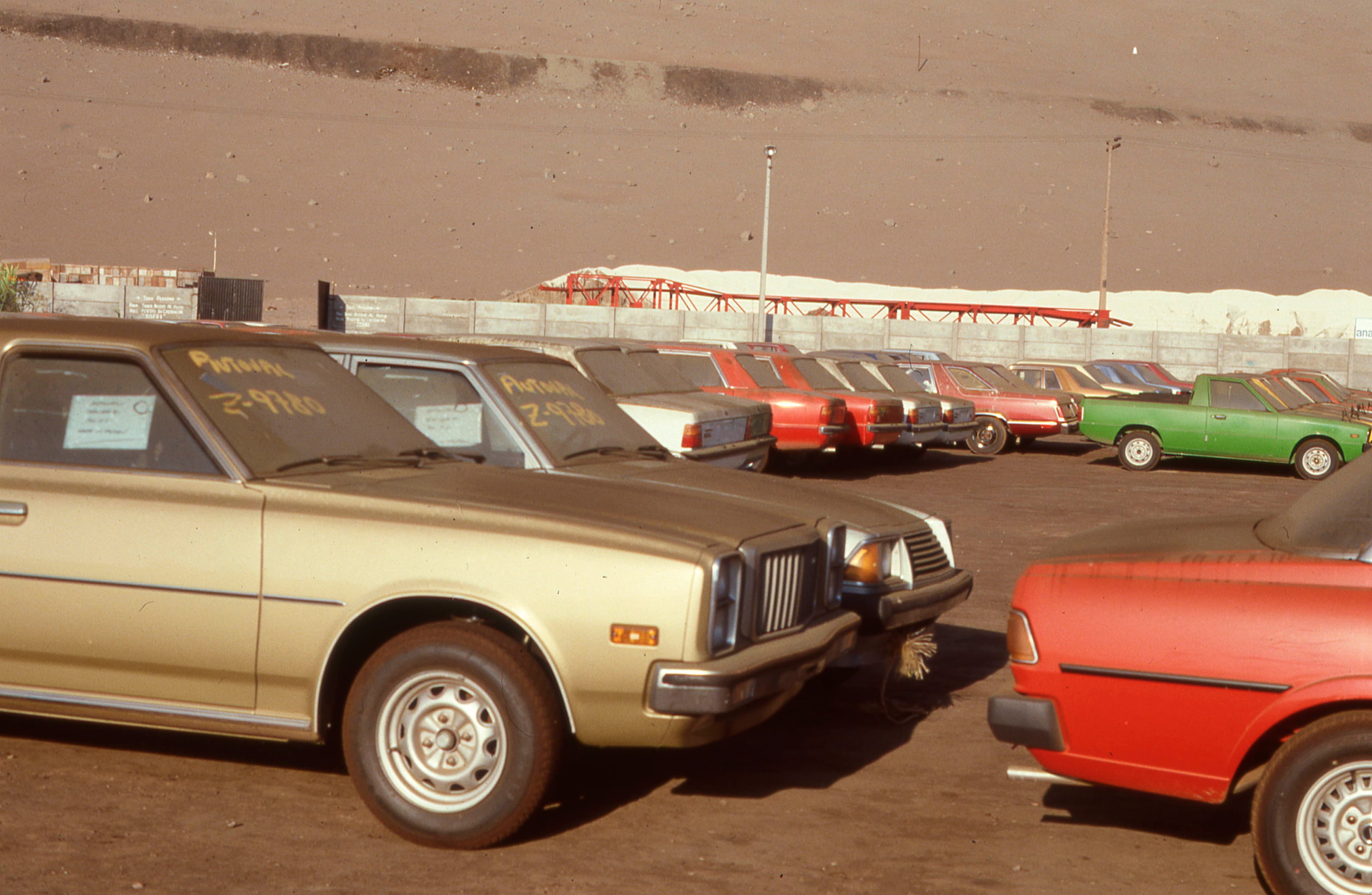 Zona Franca de Iquique, Automóviles, ca. 1980