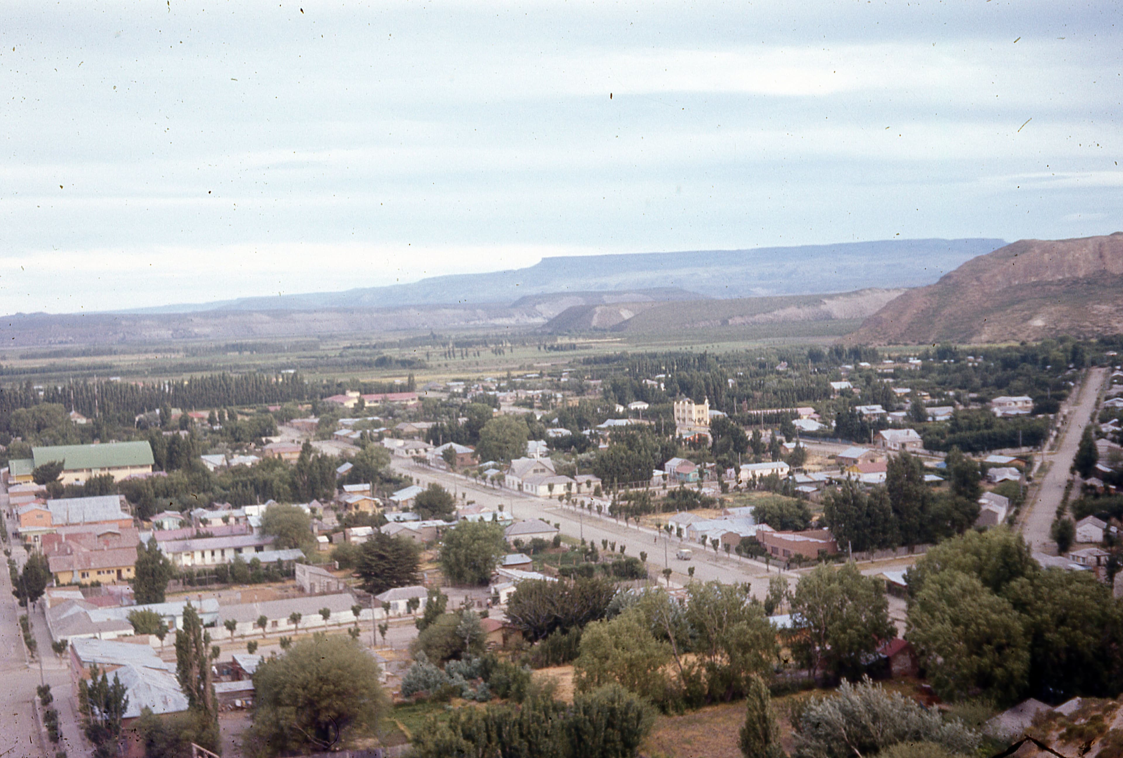 Panorámica de Chile Chico, ca. 1965