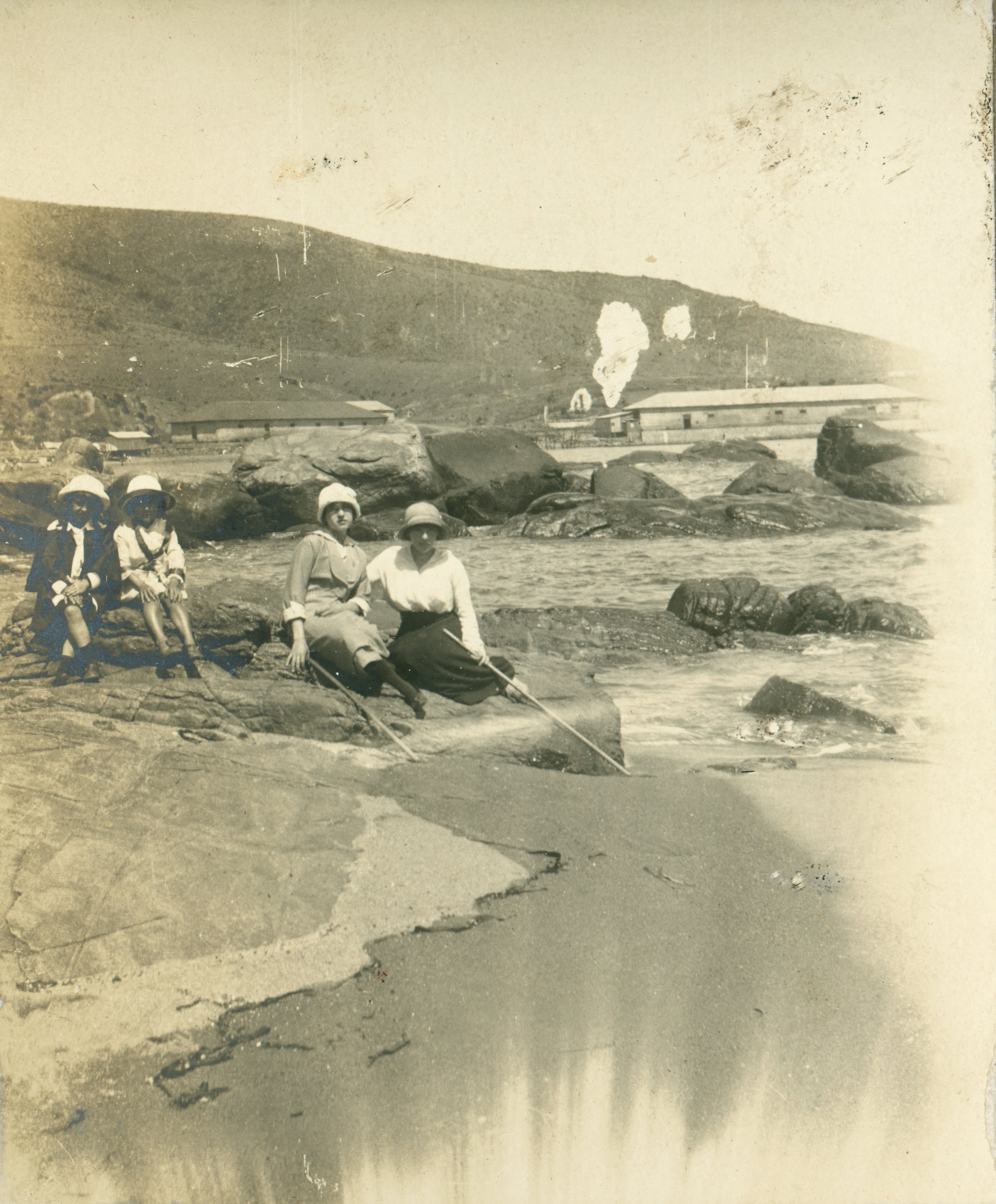 Playa de Papudo, Enero de 1915