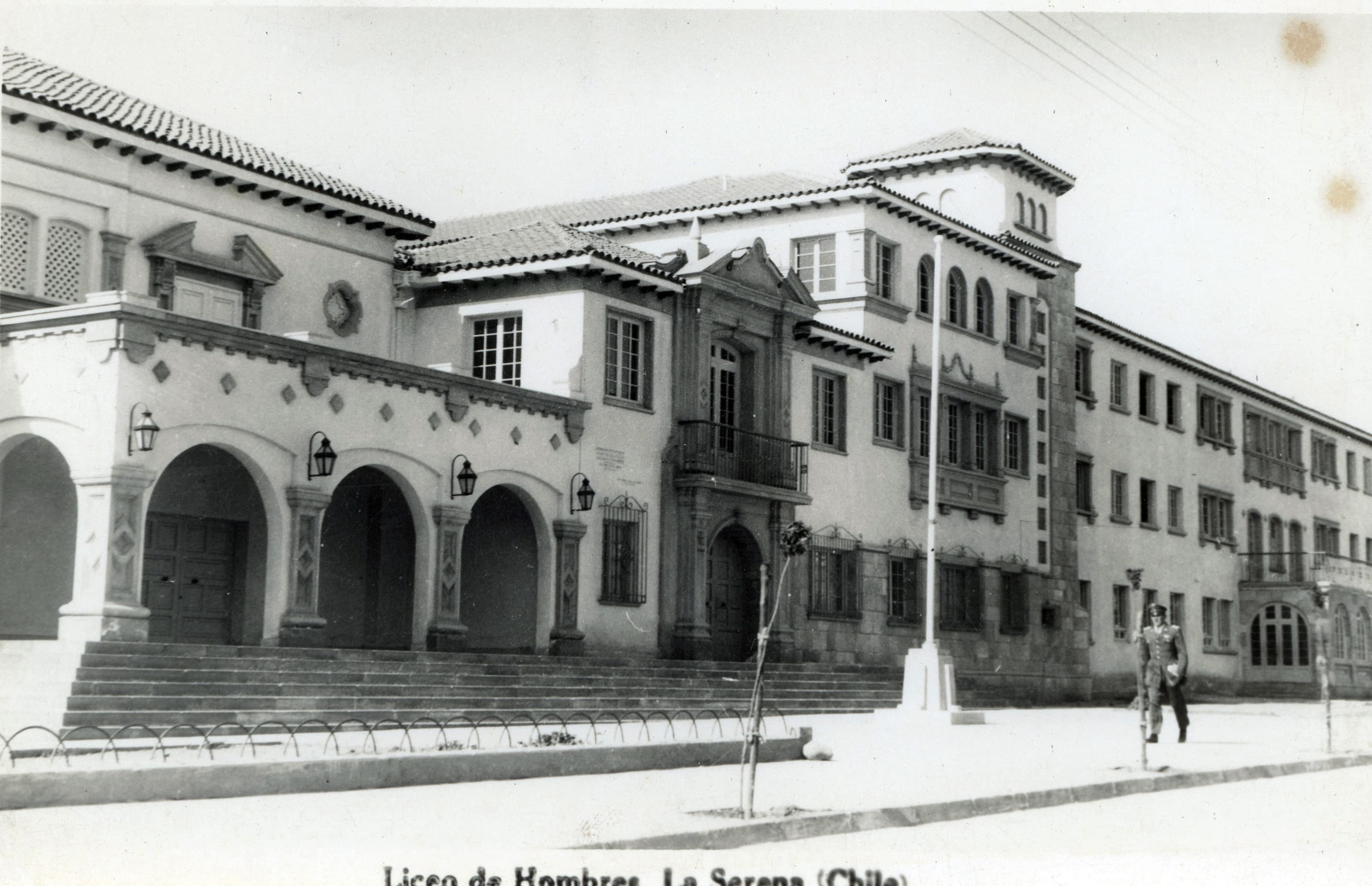 Liceo de Hombres de La Serena, ca. 1950