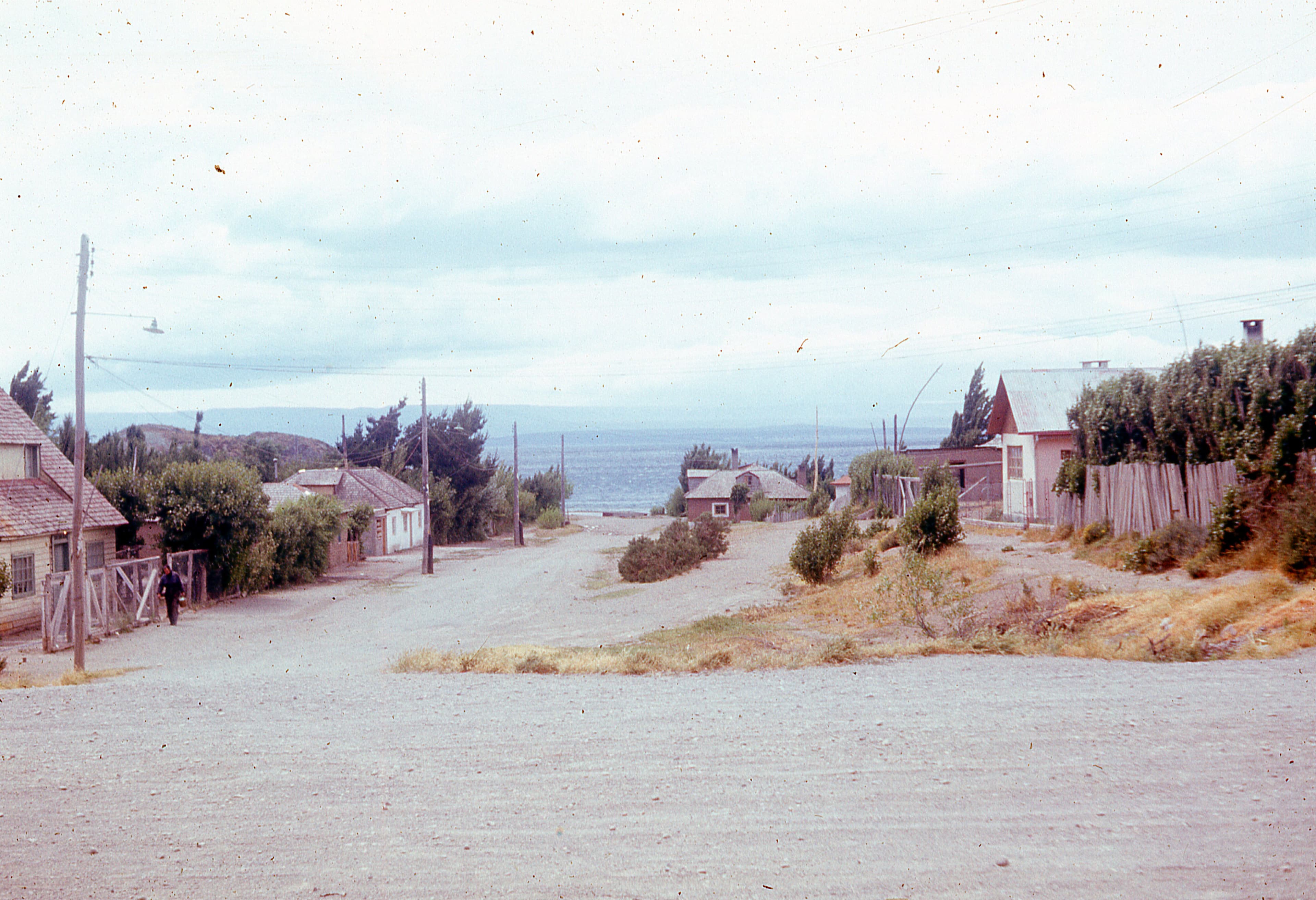 Chile Chico y Lago General Carrera, ca. 1965