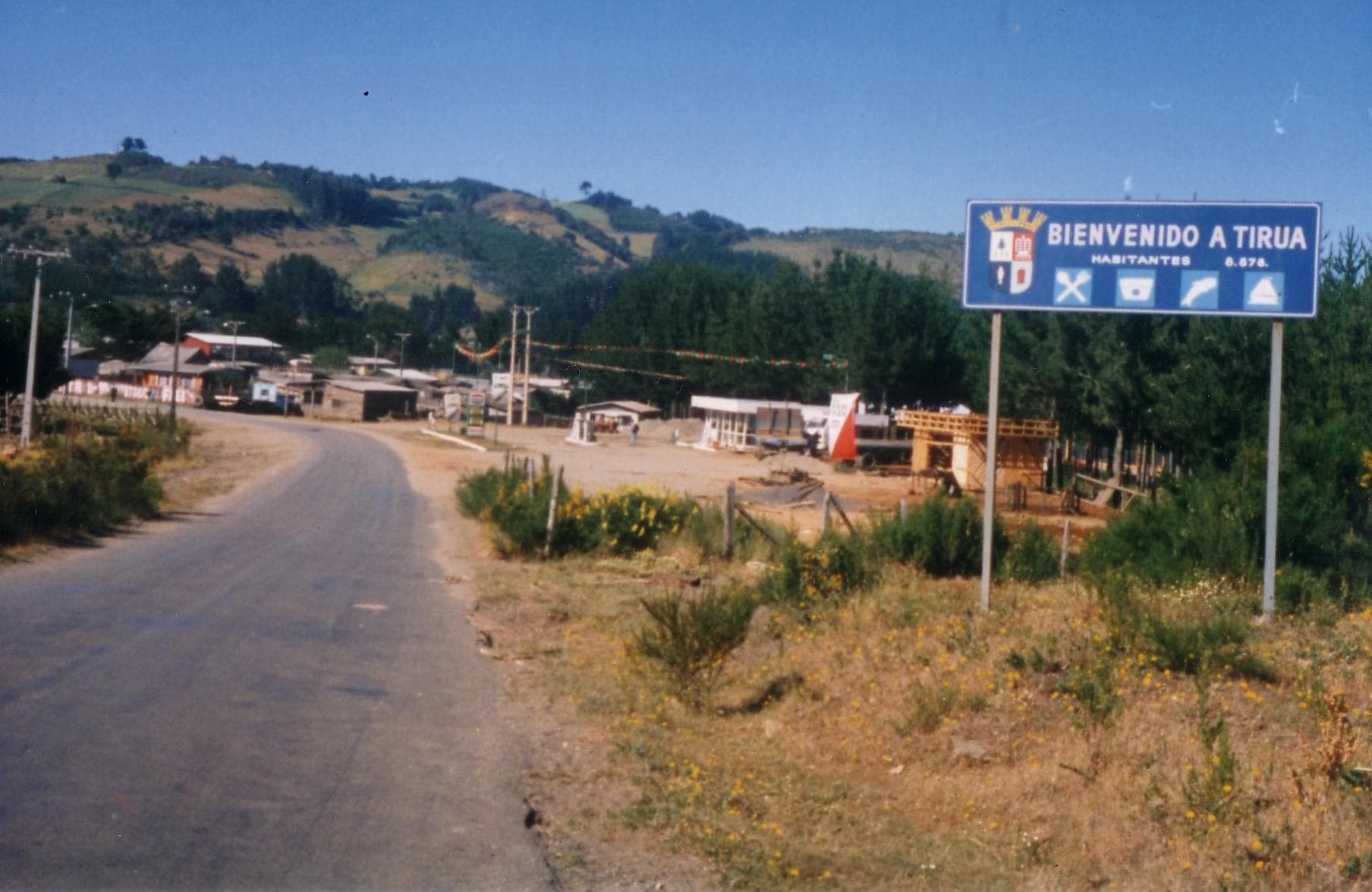 Entrada a Tirúa, 1992