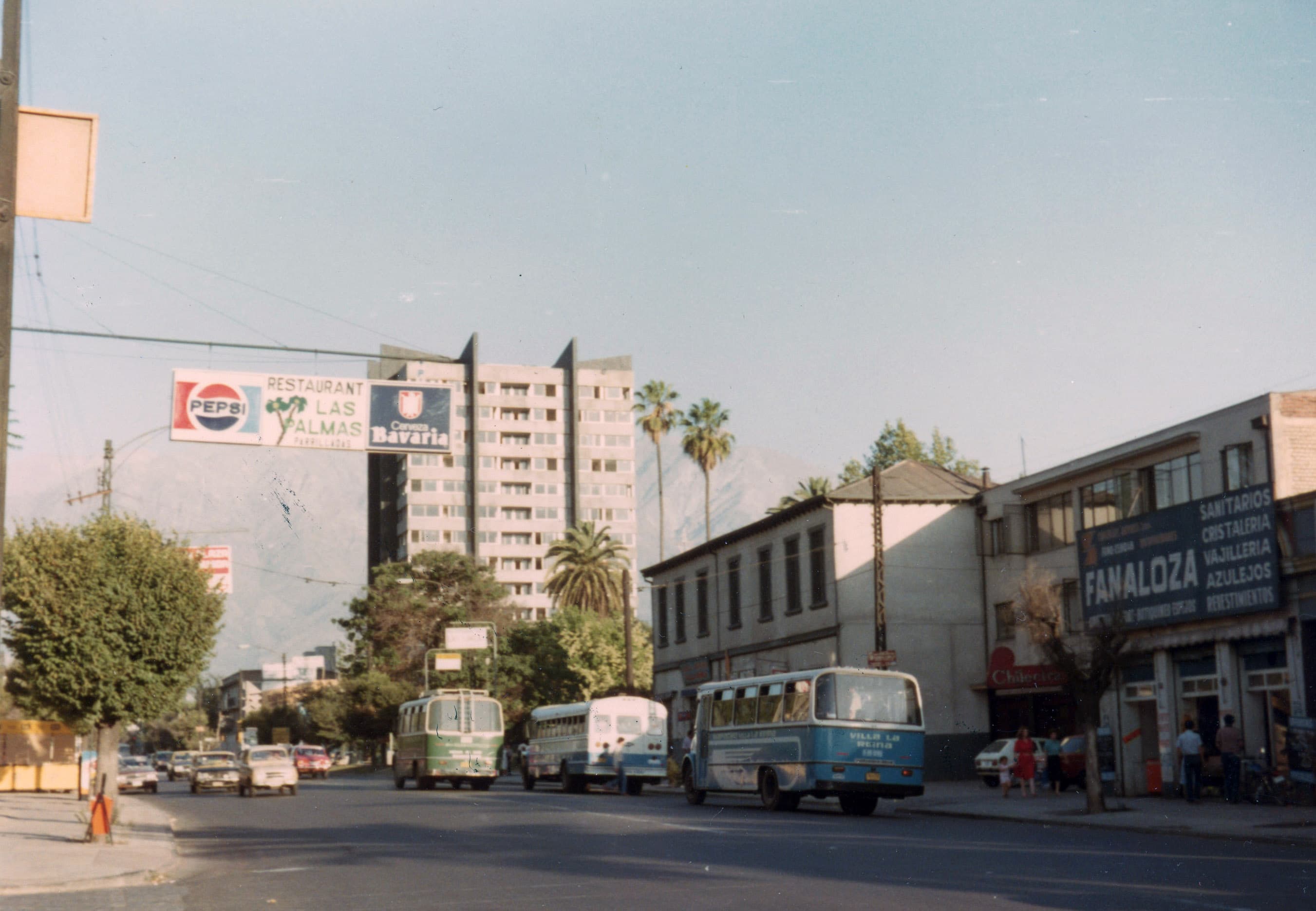 Avenida Irarrázaval de Ñuñoa, Septiembre de 1982
