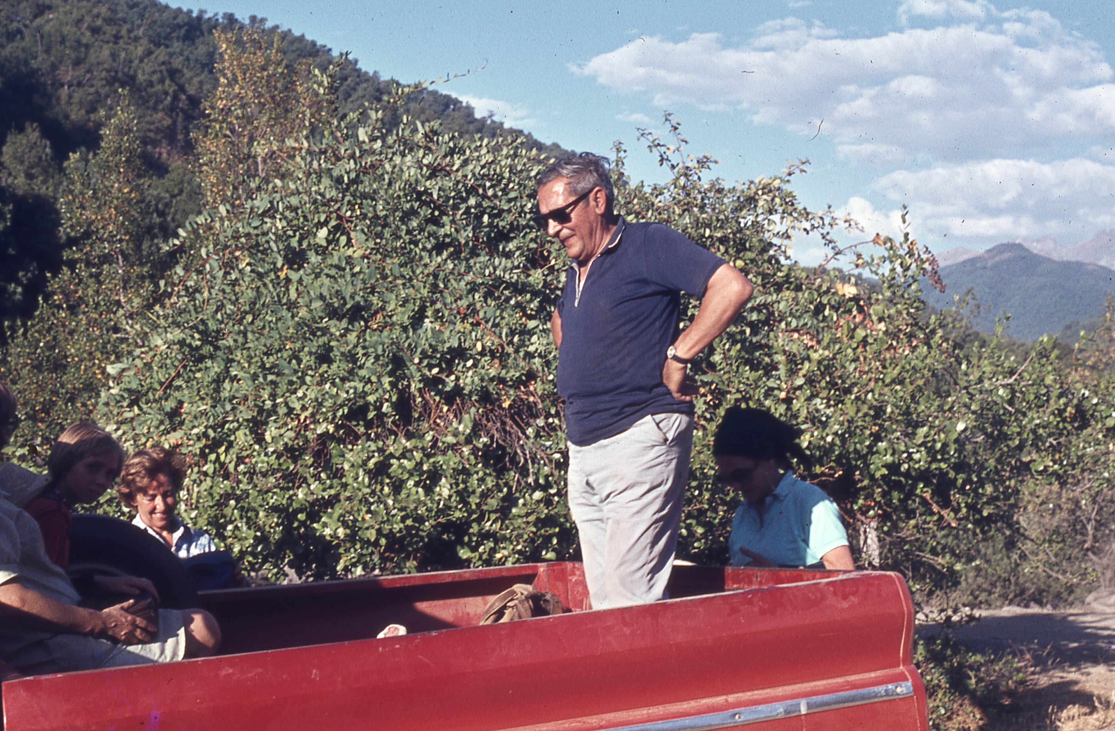 Paseo en camioneta a Longaví 1978