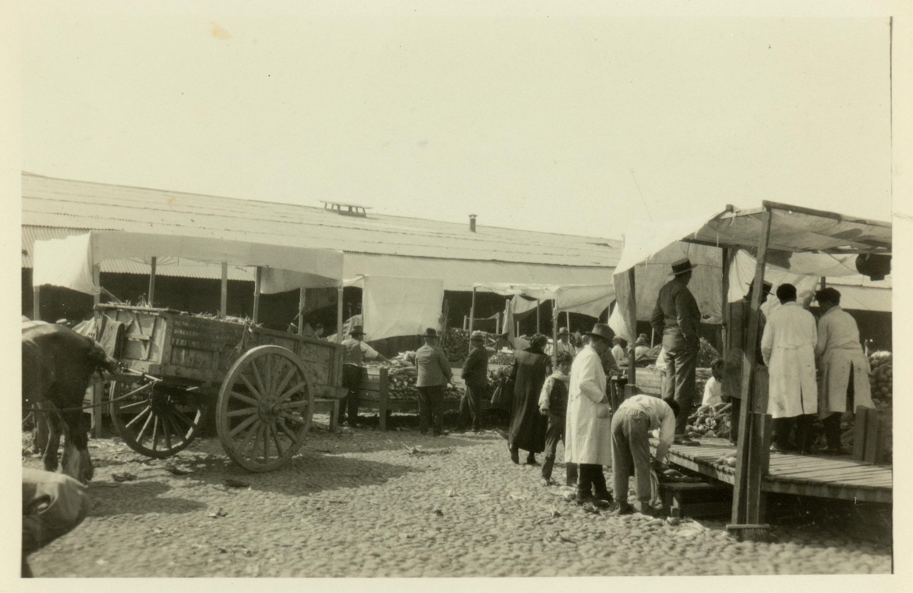 Mercado de Santiago, 1930