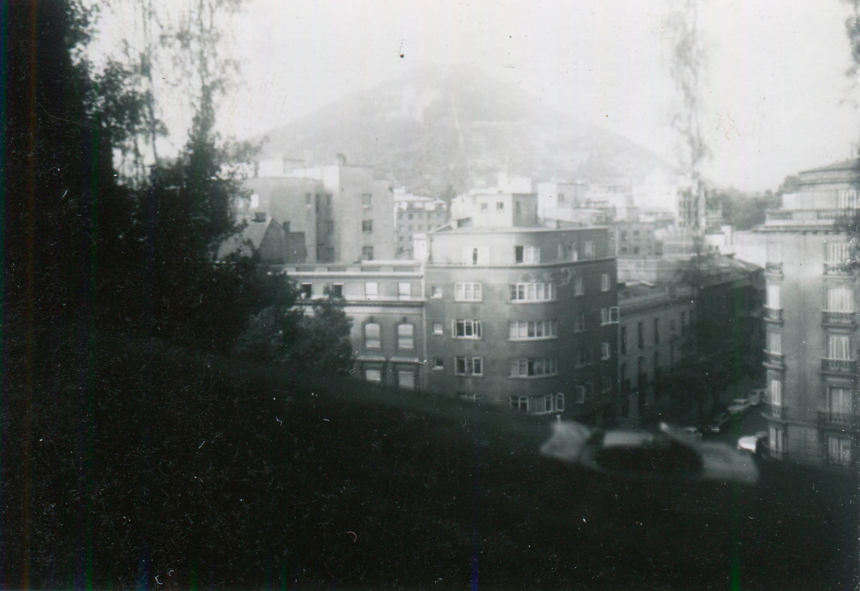 Santiago desde el Cerro Santa Lucía, ca. 1965