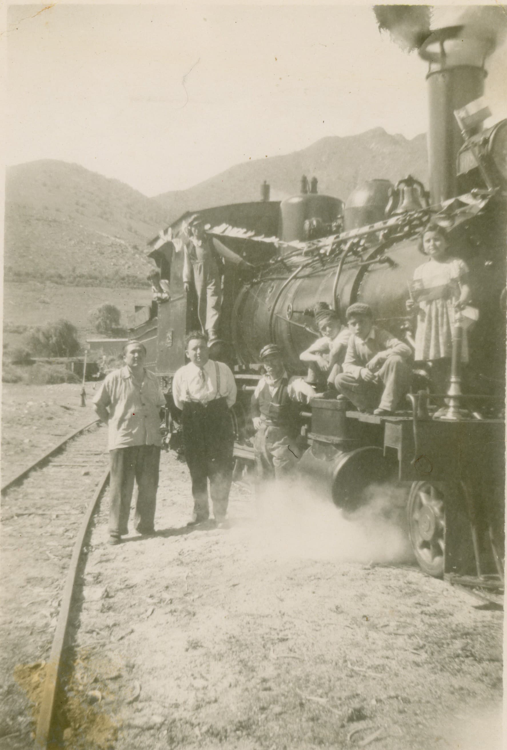 Víspera 18 de Septiembre en Estación Salamanca, 1955