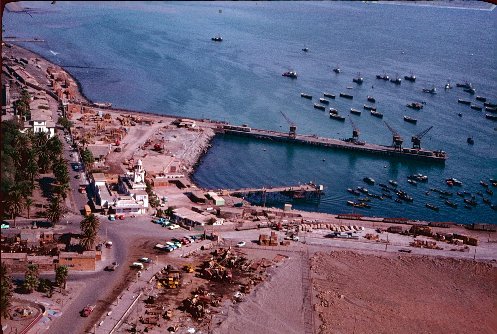 Puerto de Arica y Gobernación Marítima, ca. 1964