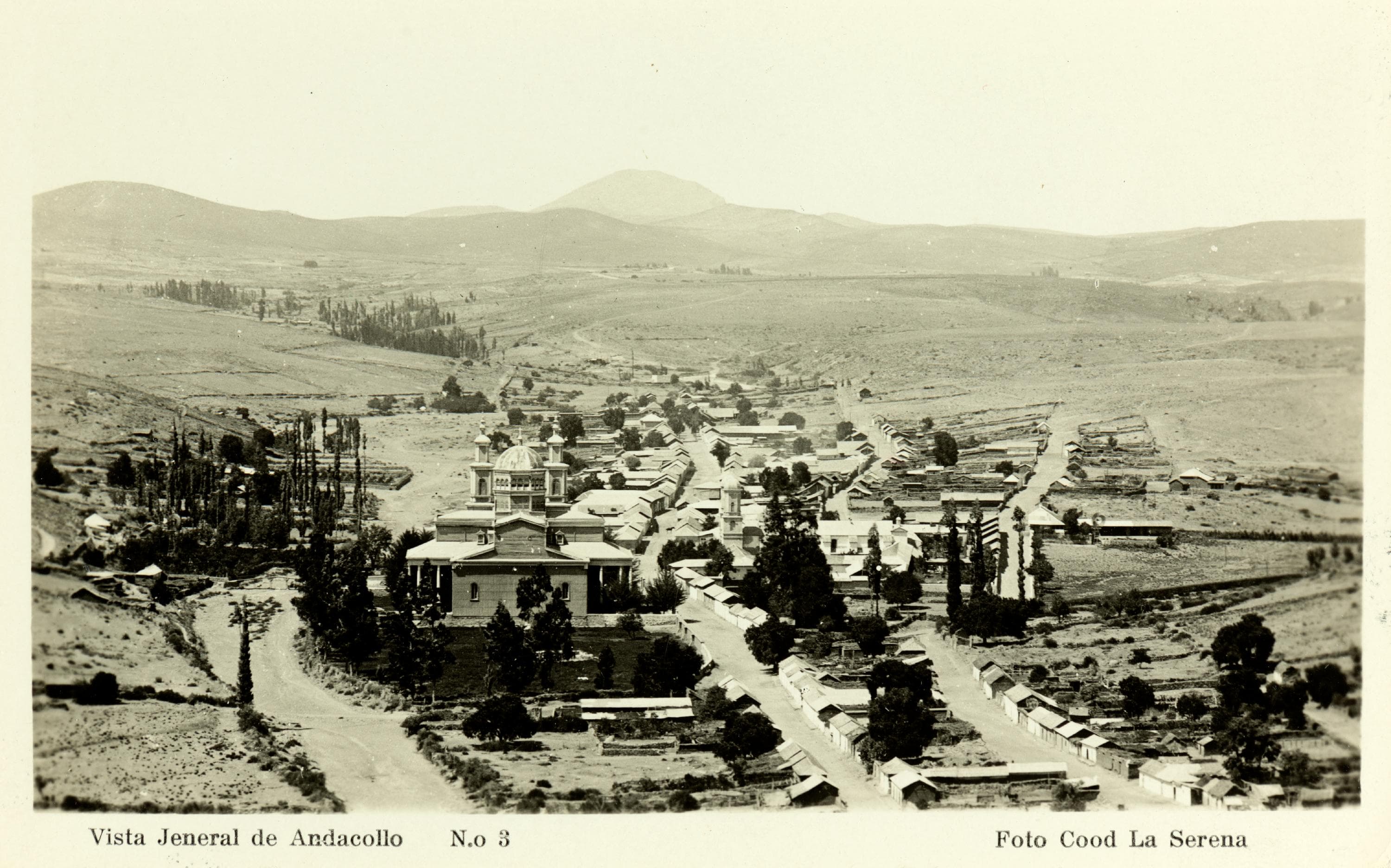 Vista de Andacollo, ca. 1930