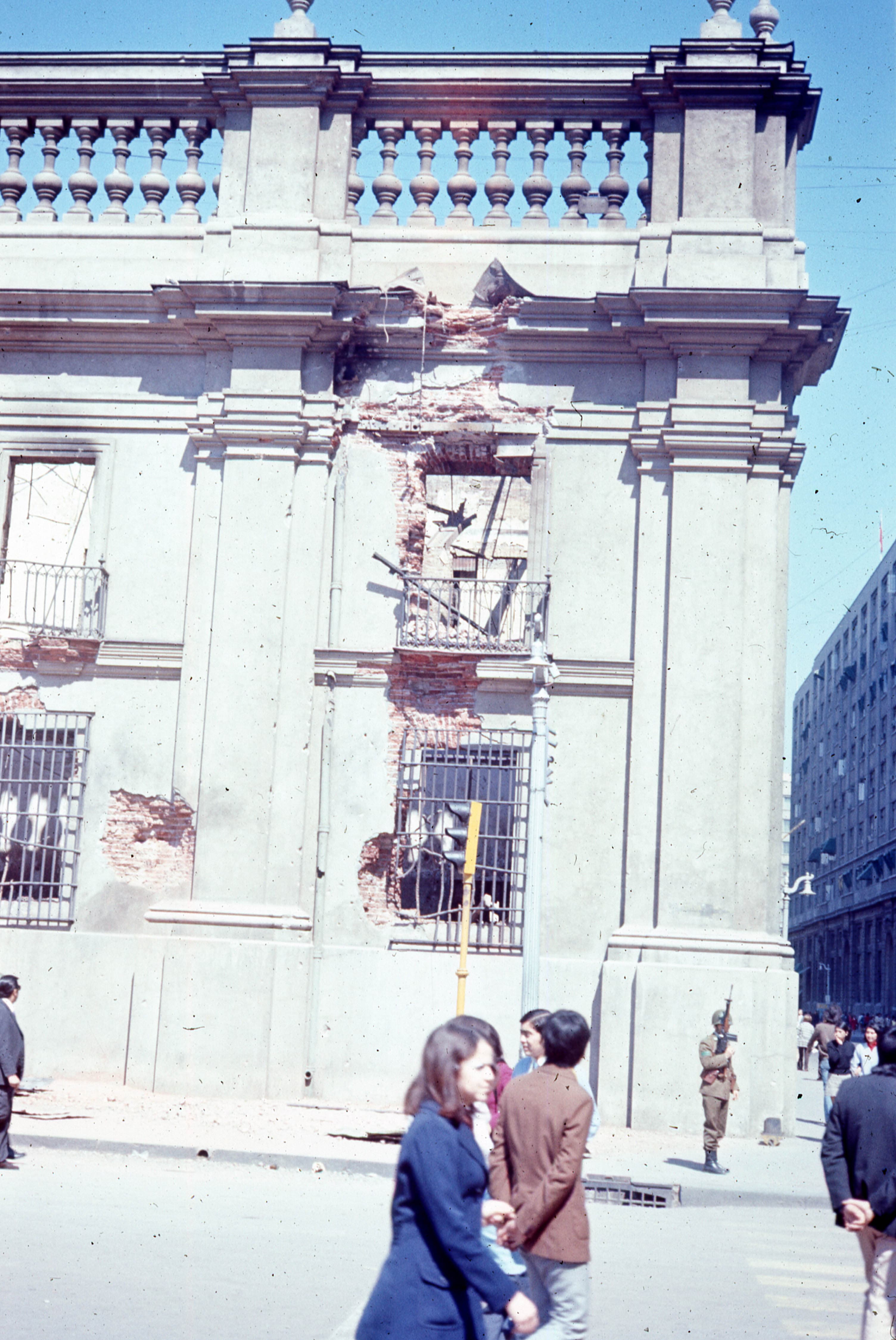 Palacio de La Moneda, 20 de Septiembre de 1973