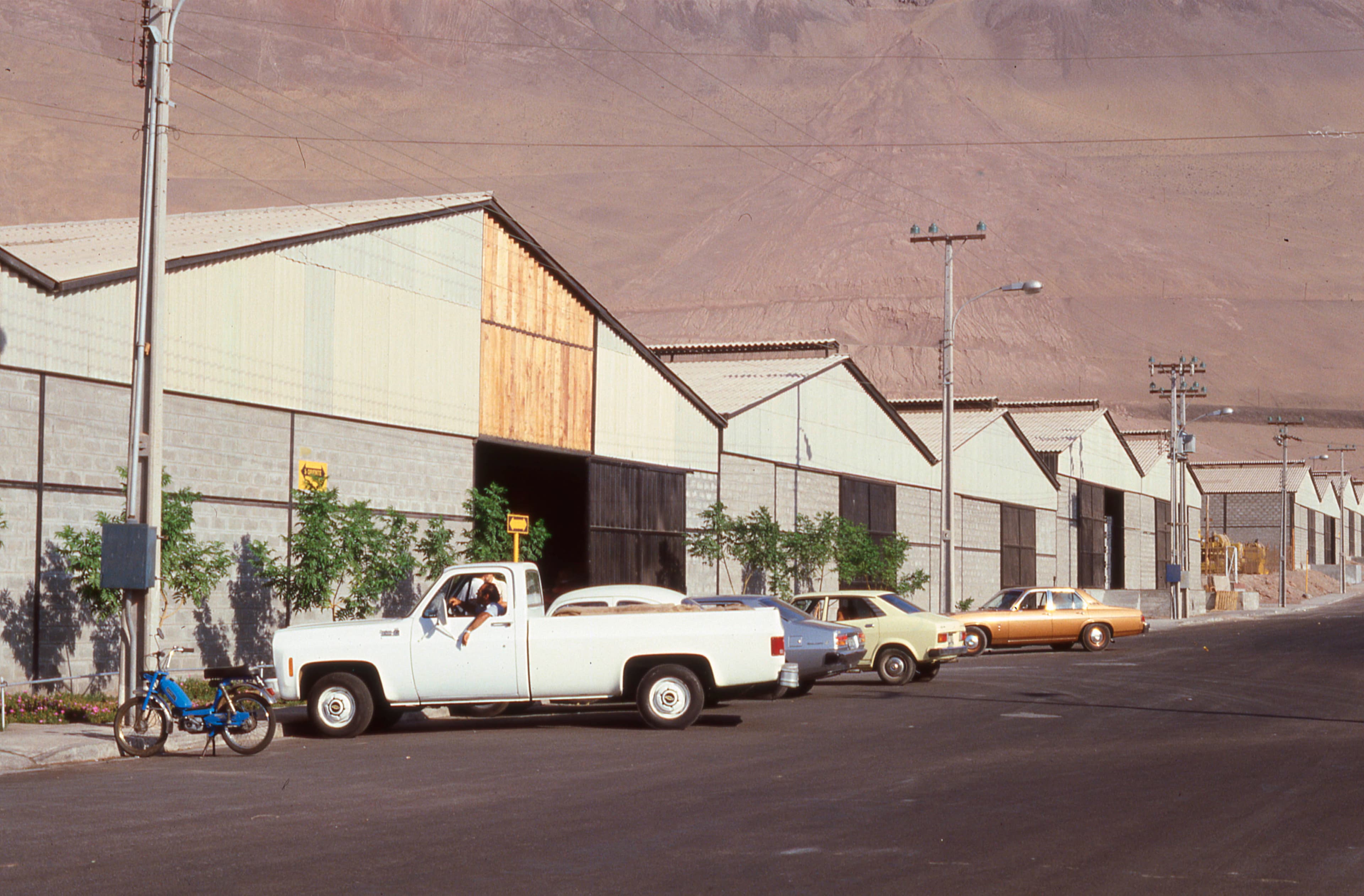 Zona Franca de Iquique, calle, ca. 1980
