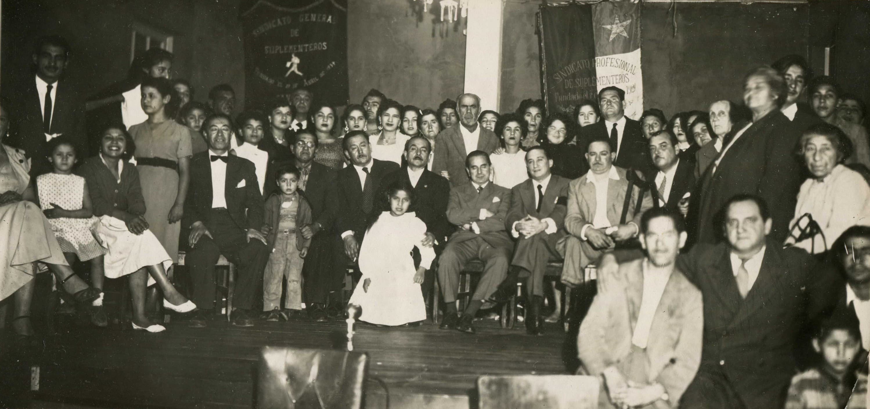 Gremio de Suplementeros, 25 de Marzo 1955