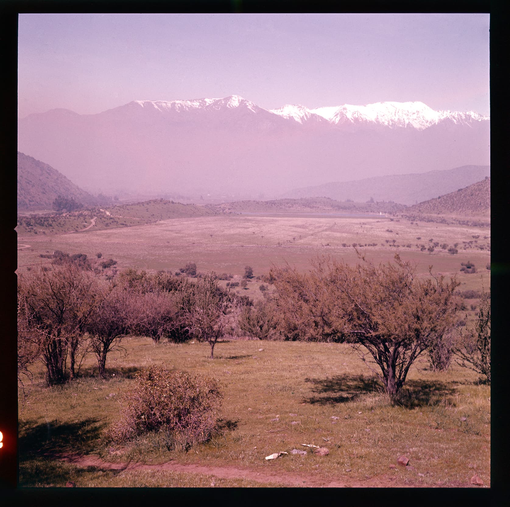 Cerros de La Dehesa, Lo Barnechea, Región Metropolitana, Chile, 1950 -1965