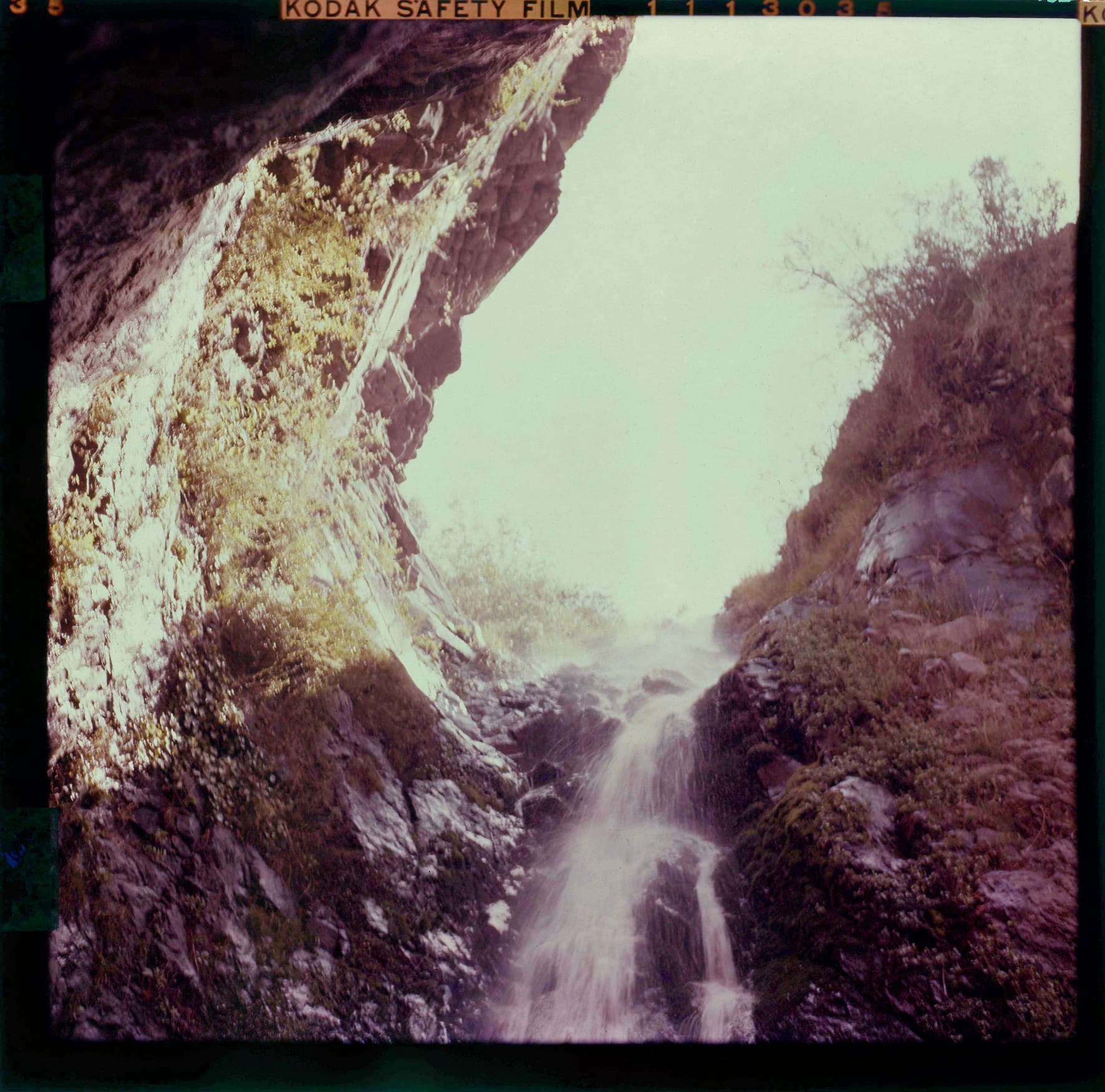 Cascada San Juan, San José de Maipo, Región Metropolitana, 1950 - 1965