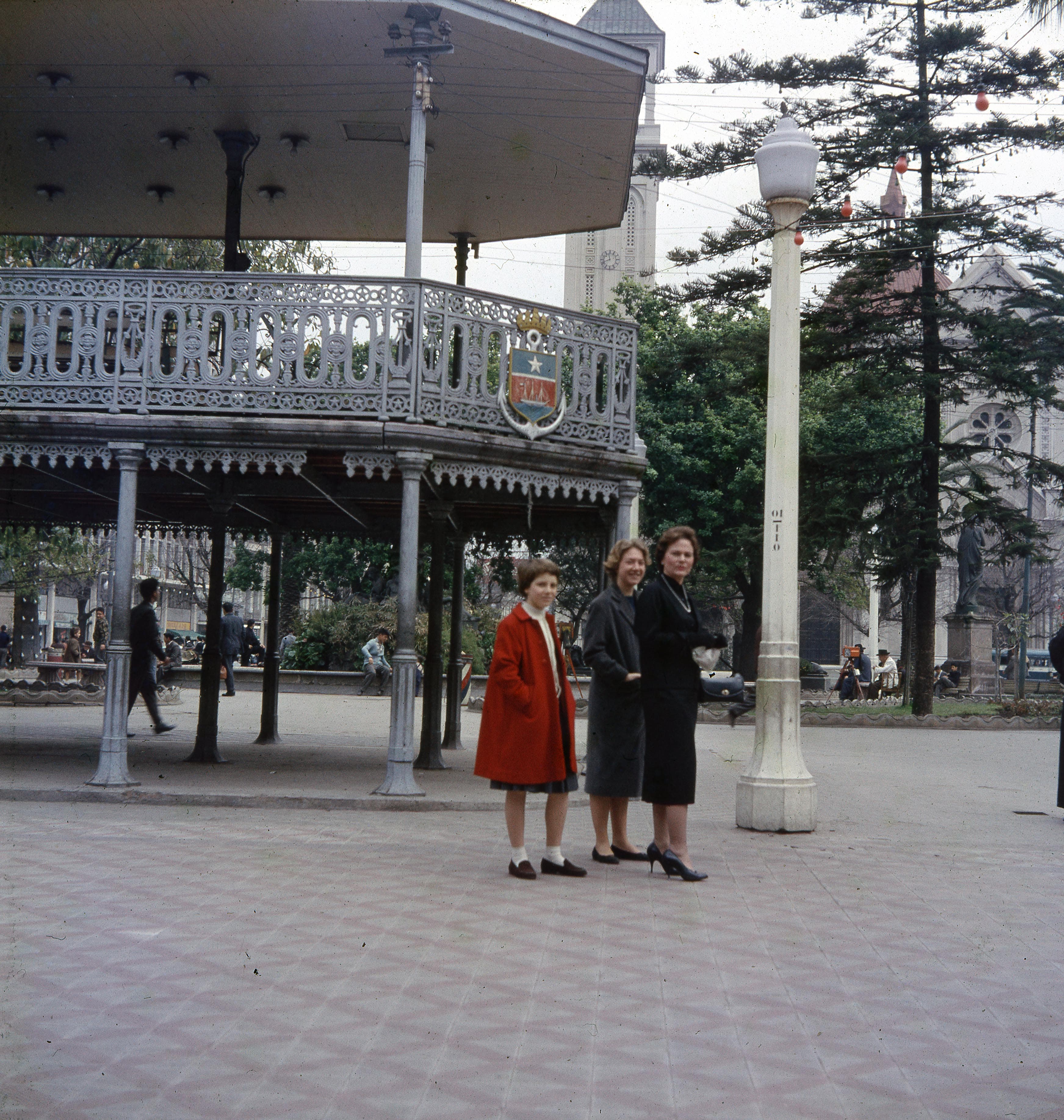 Plaza Victoria de Valparaíso, ca. 1960
