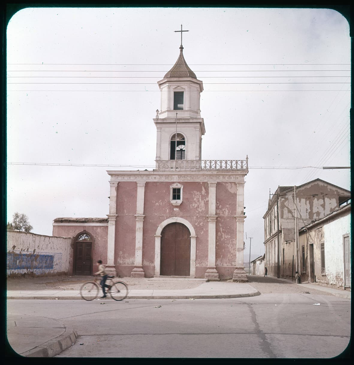 Alrededores de la Iglesia Santa Inés, La Serena, Región de Coquimbo, Chile, 1950 - 1965