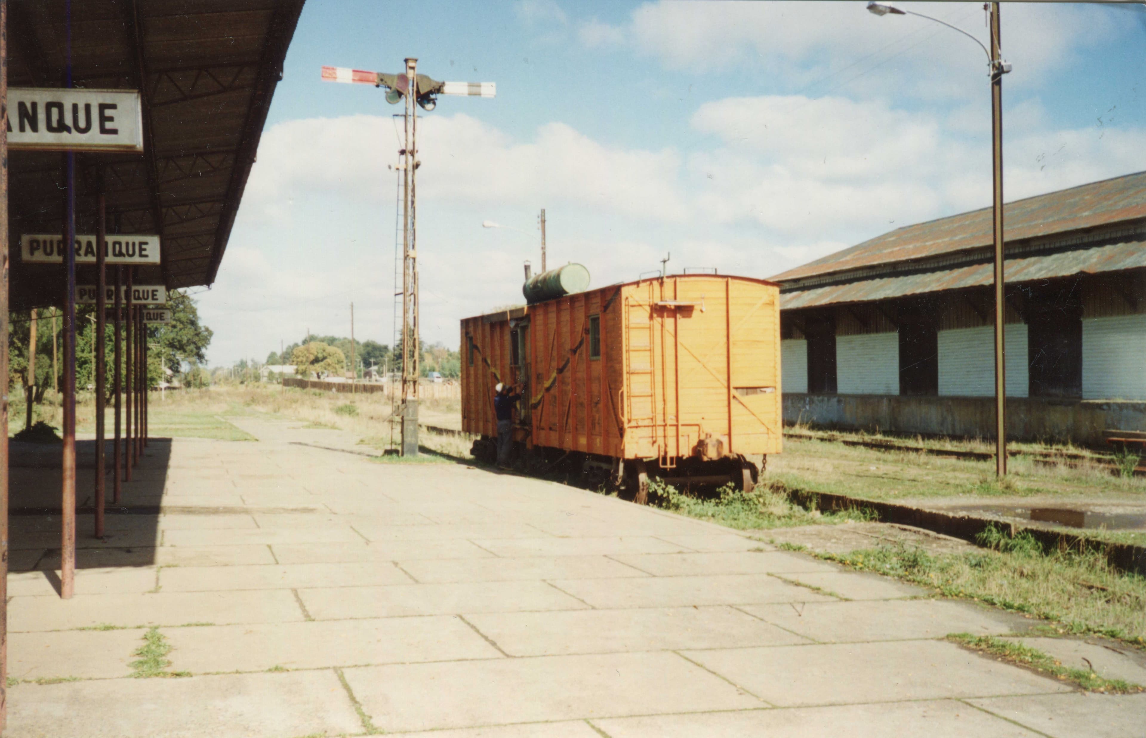 EFE FP CENTRALSUR 007 Estacion Purranque 24 Abril 1997