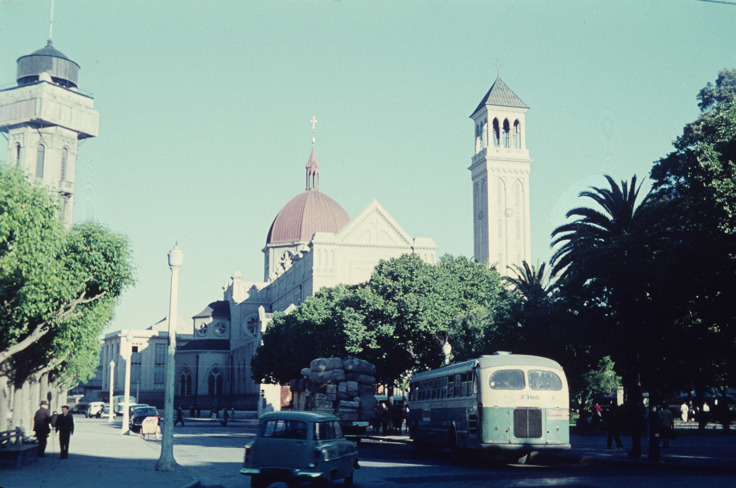 Catedral de Valparaíso, Plaza Victoria, Noviembre de 1960