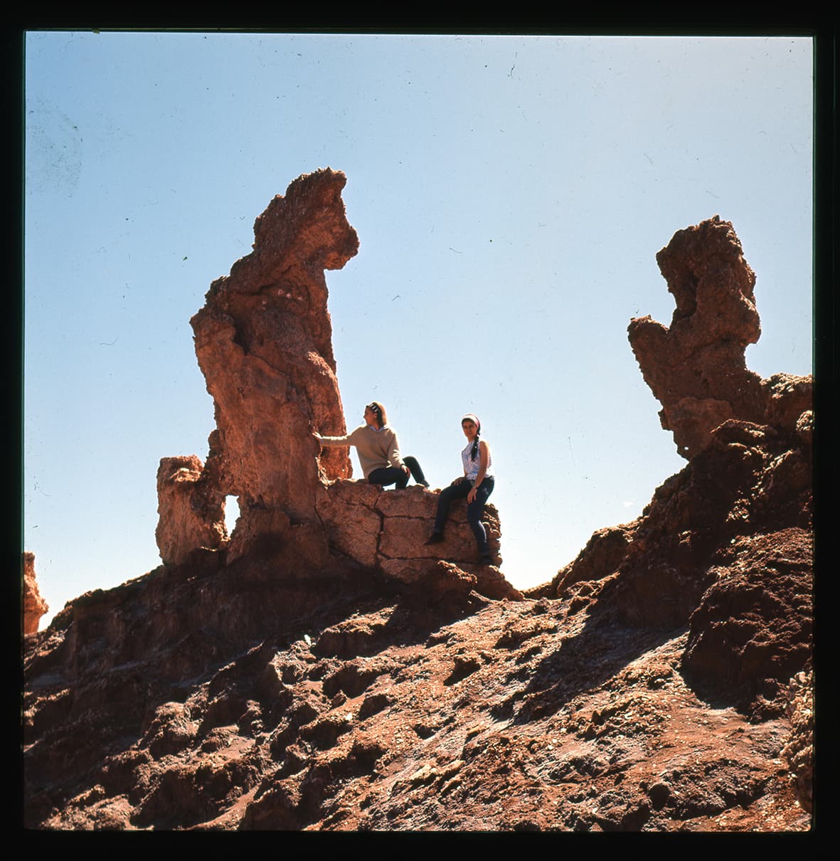 Las Tres Marías, Valle de La Luna, Región de Atacama, Chile, 1950 -1965