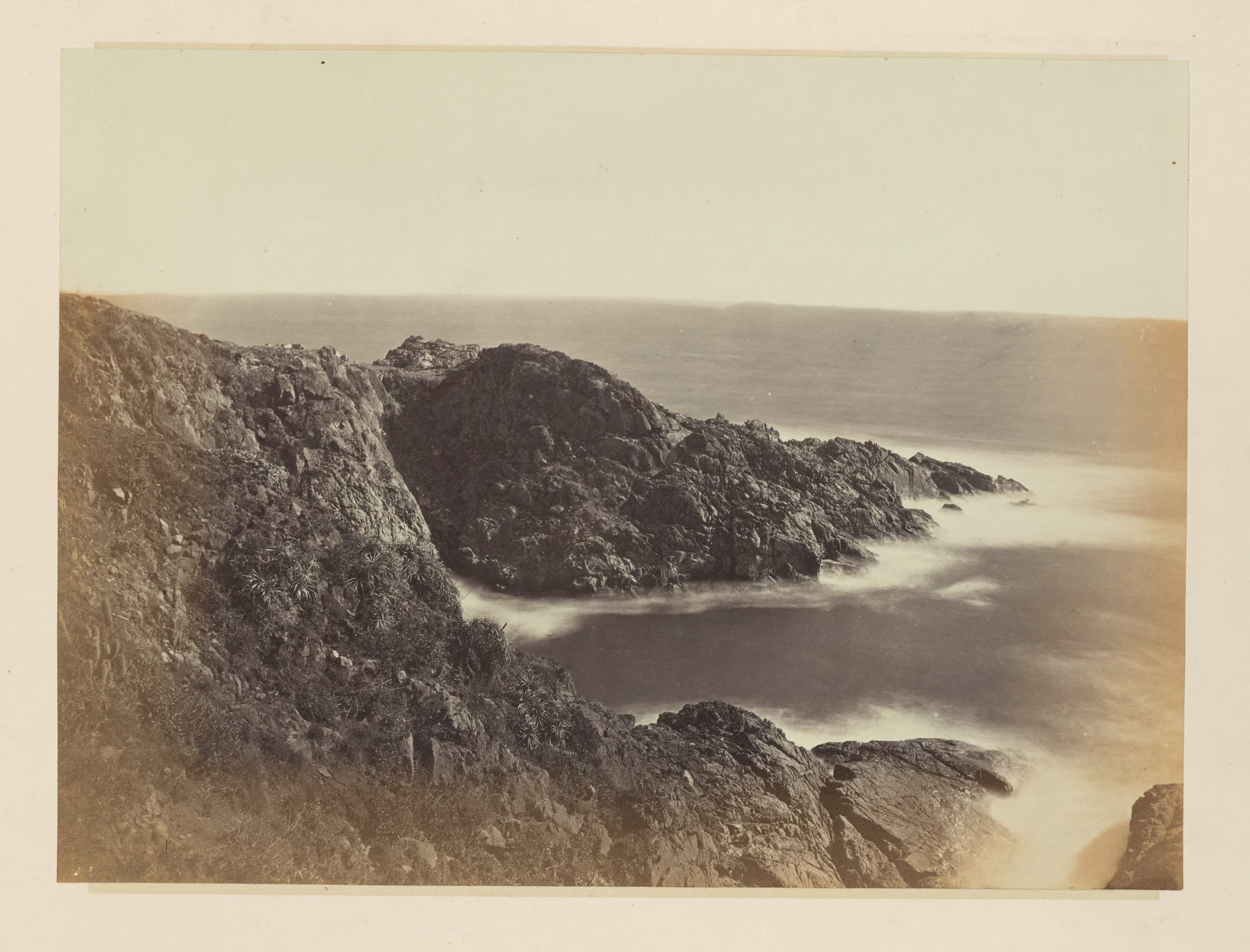 Rocas de Playa Ancha, Valparaíso, 1868