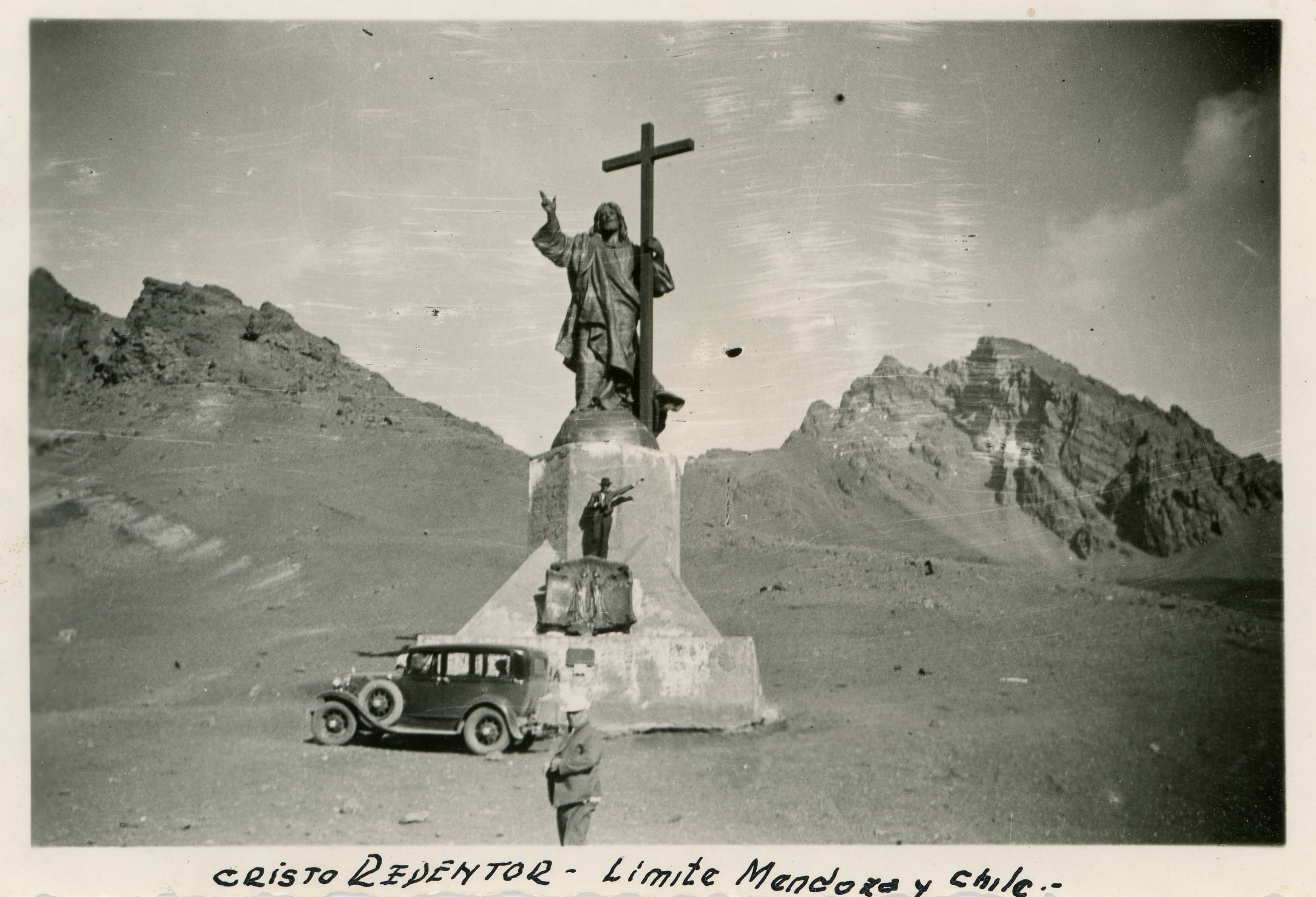 Cristo Redentor, Los Andes, ca. 1930