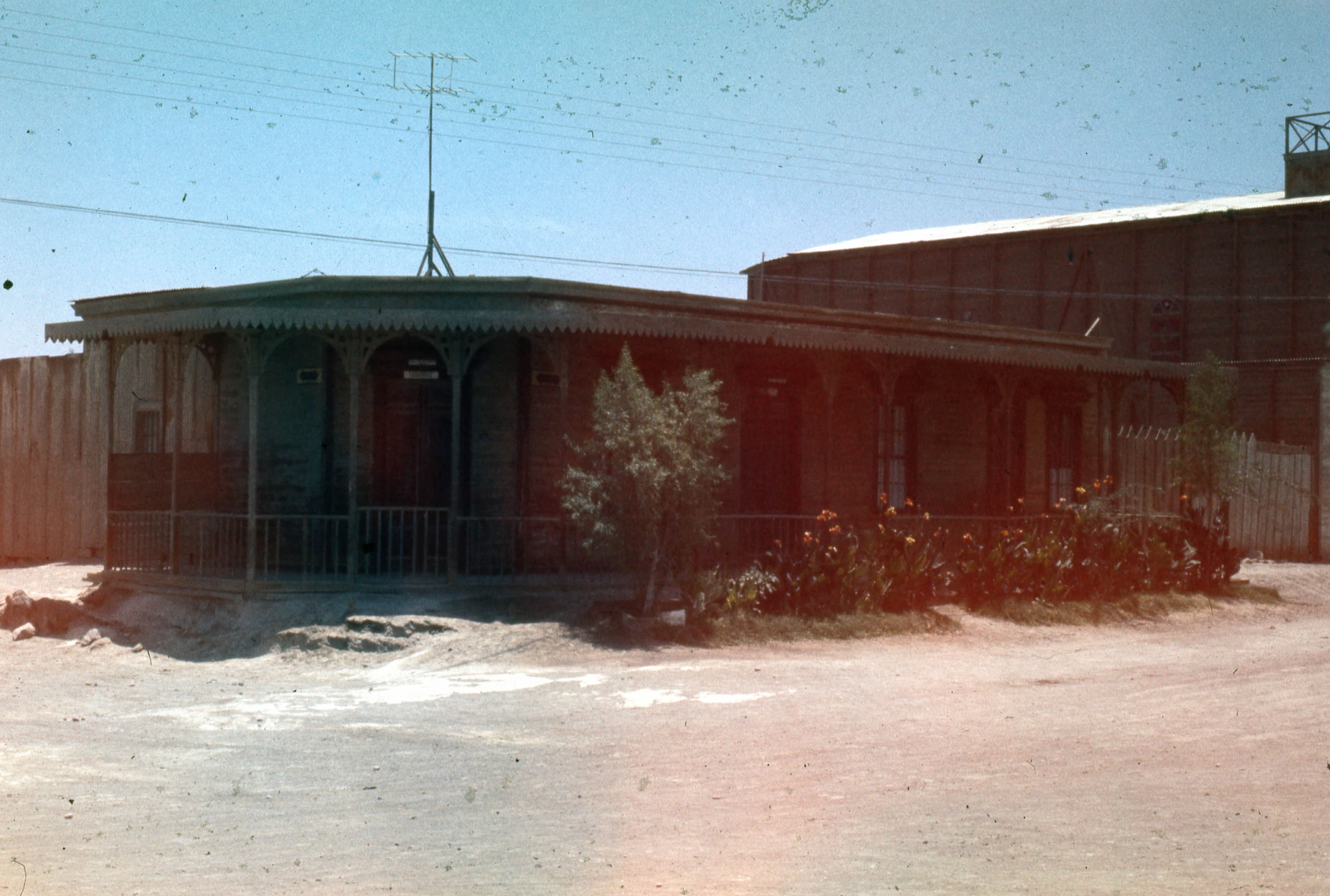 Ex Estación de Ferrocarriles de Pozo Almonte, 1968