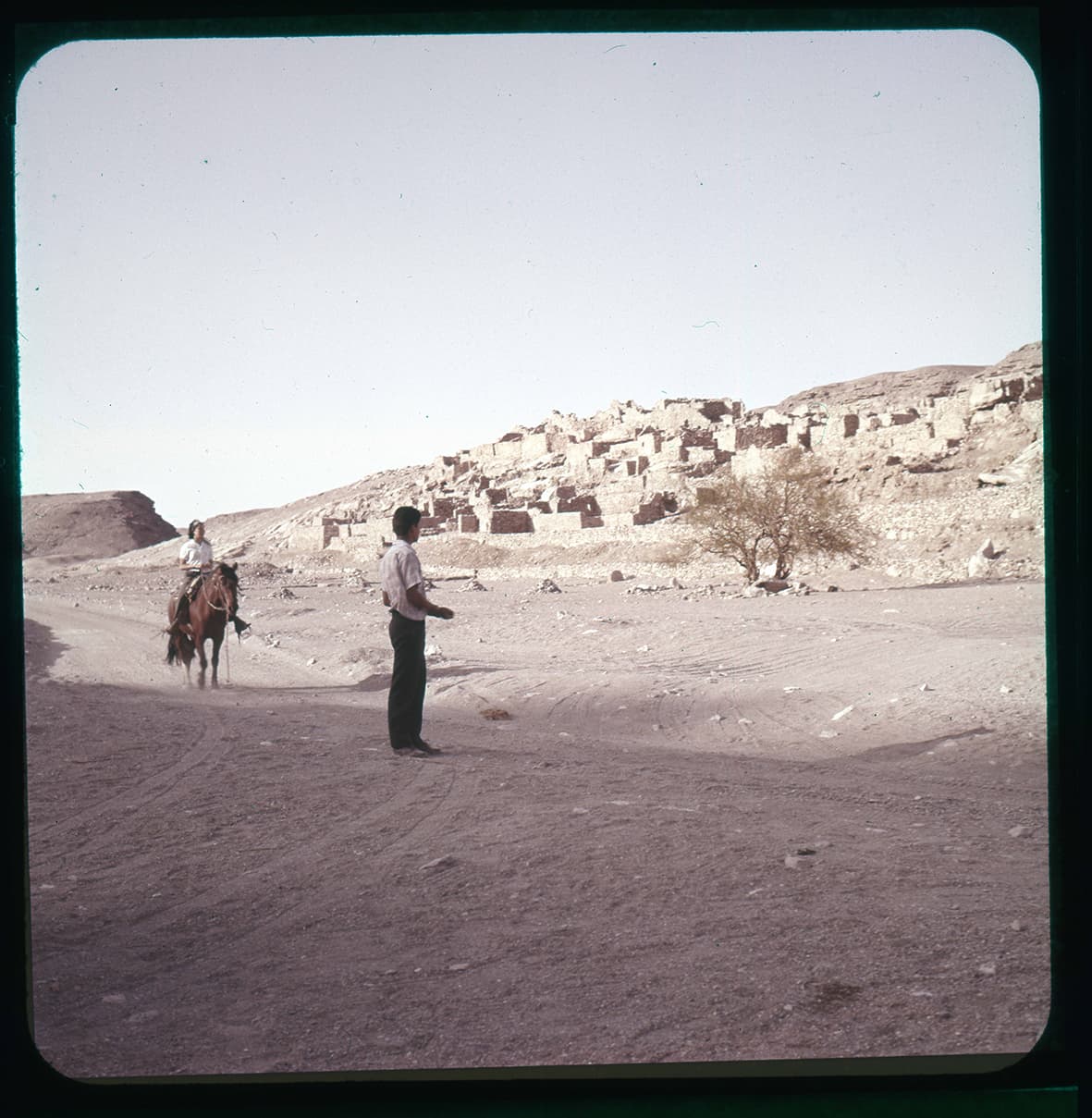 Ruinas del Pucará de Lasana, Lasana, Calama, Región de Antofagasta, Chile, 1950 - 1965
