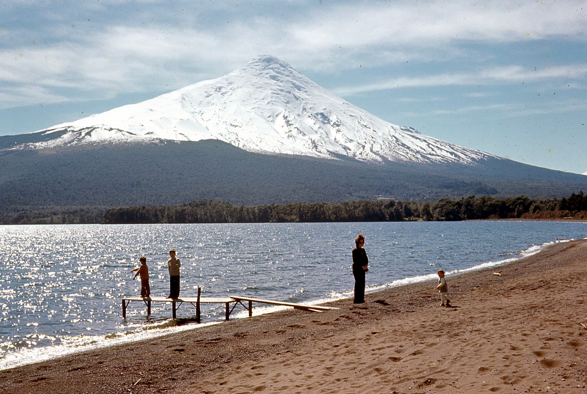 Playa de Ensenada, Puerto Varas, 1975