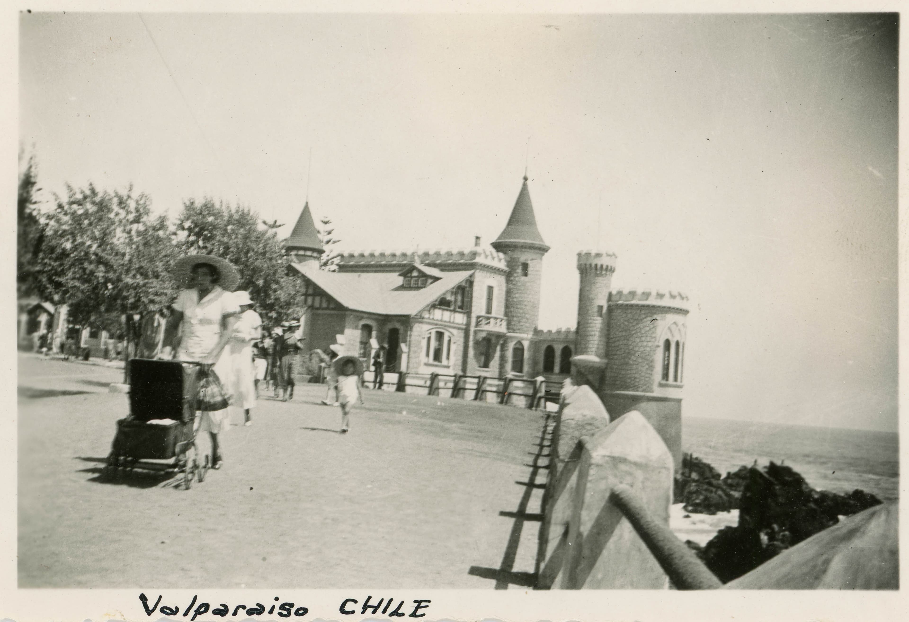 Castillo Wulff, Viña del Mar, ca. 1930