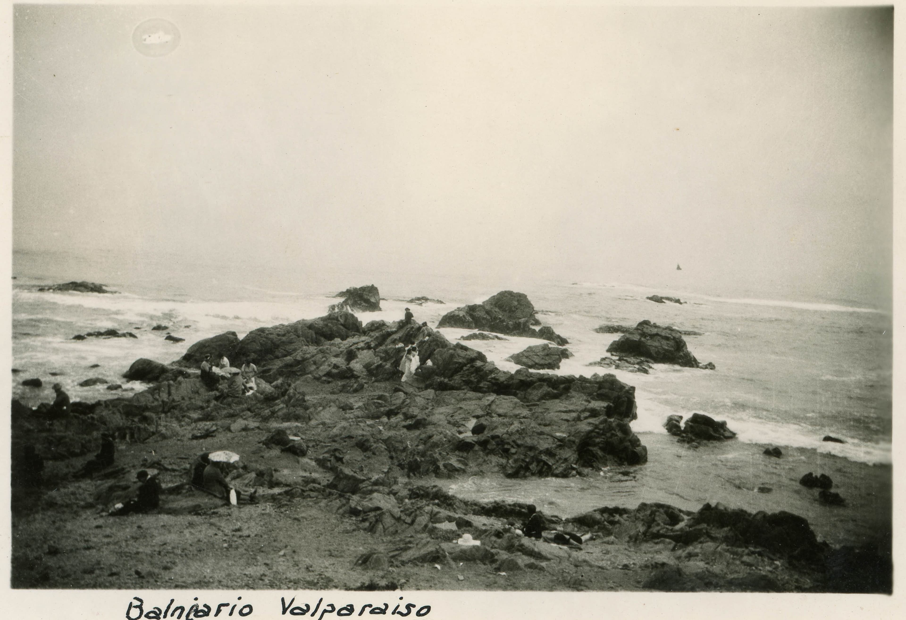 Roqueríos, Costa de Viña del Mar, ca. 1930